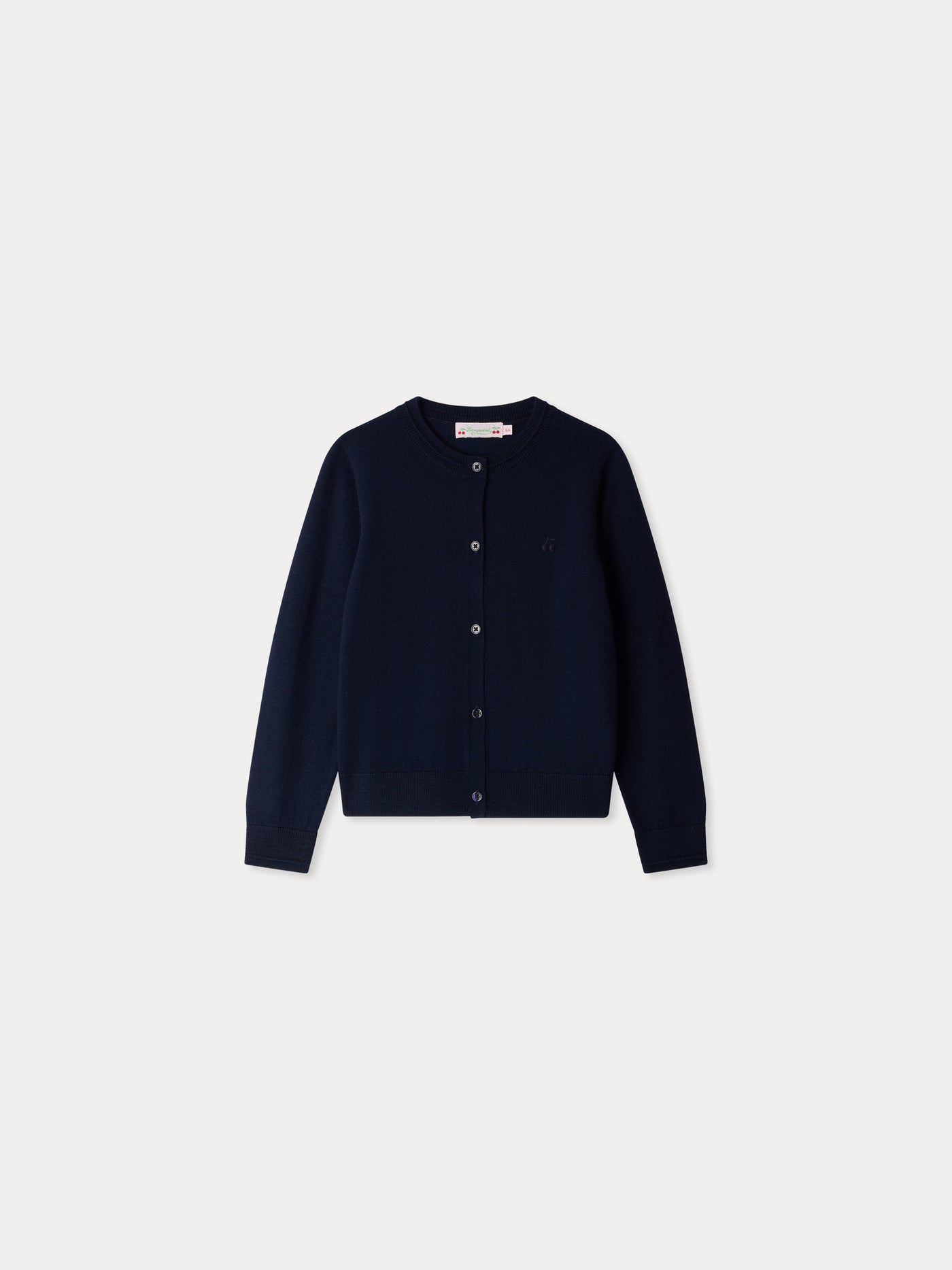 Cardigan Mayana marineblau aus Wolle