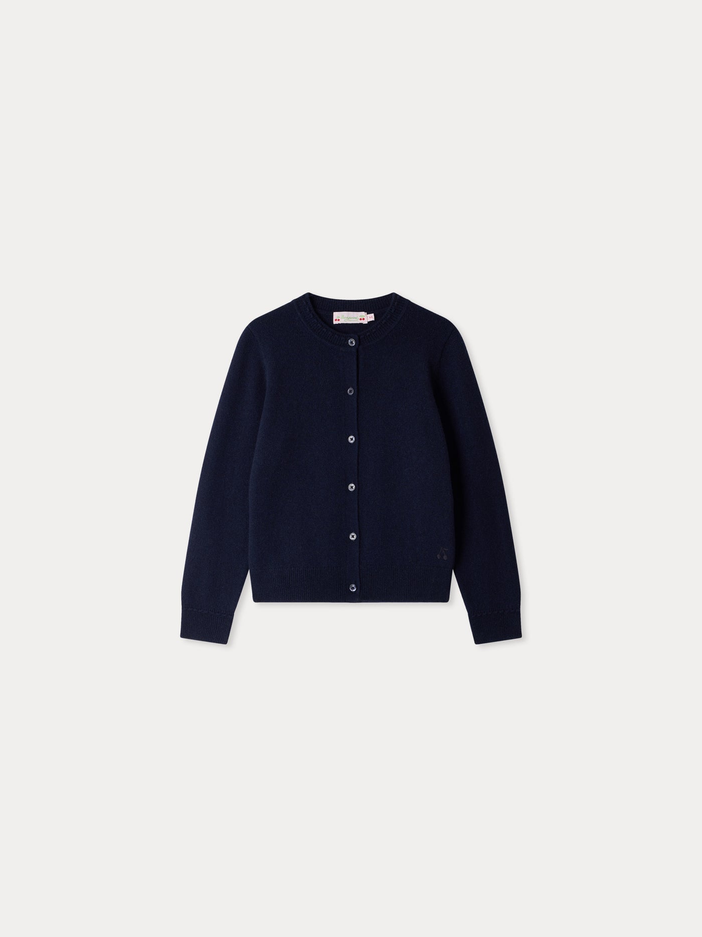 Cardigan Meriane blu navy in cashmere