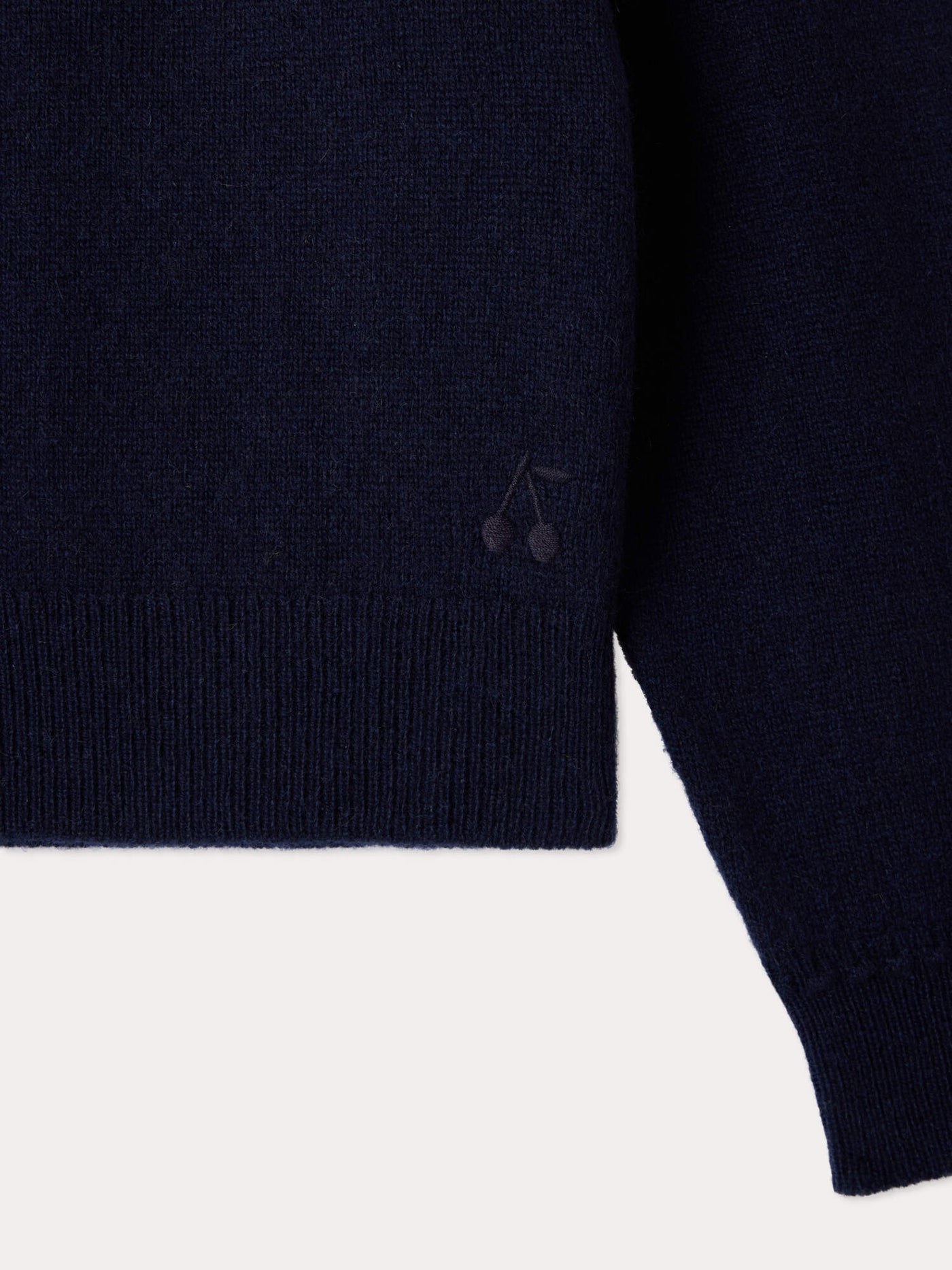 Cardigan Meriane blu navy in cashmere
