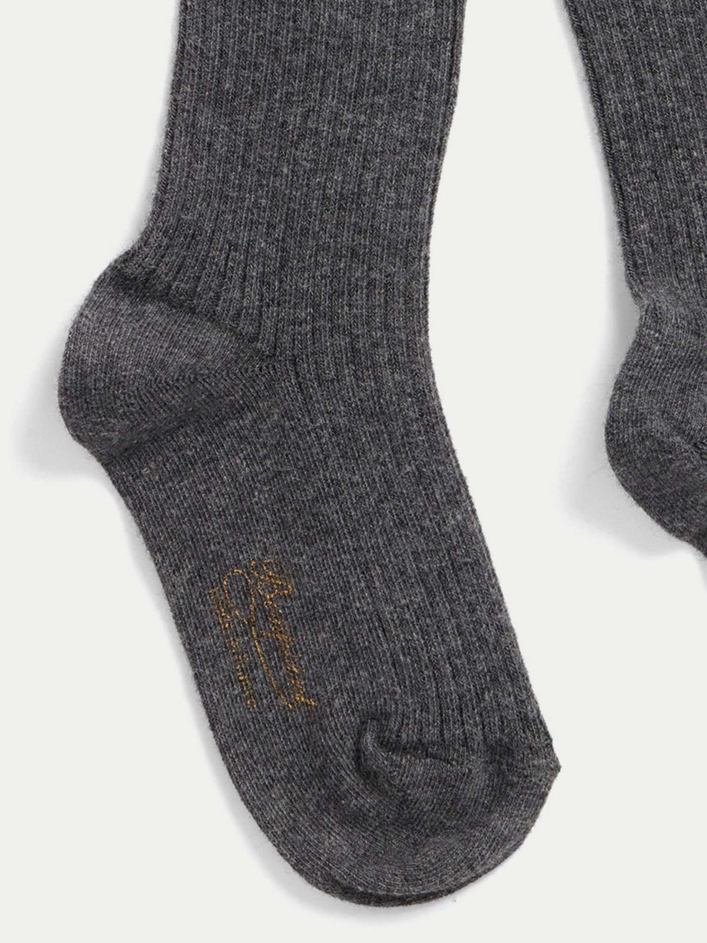 Collant grigio screziato scuro