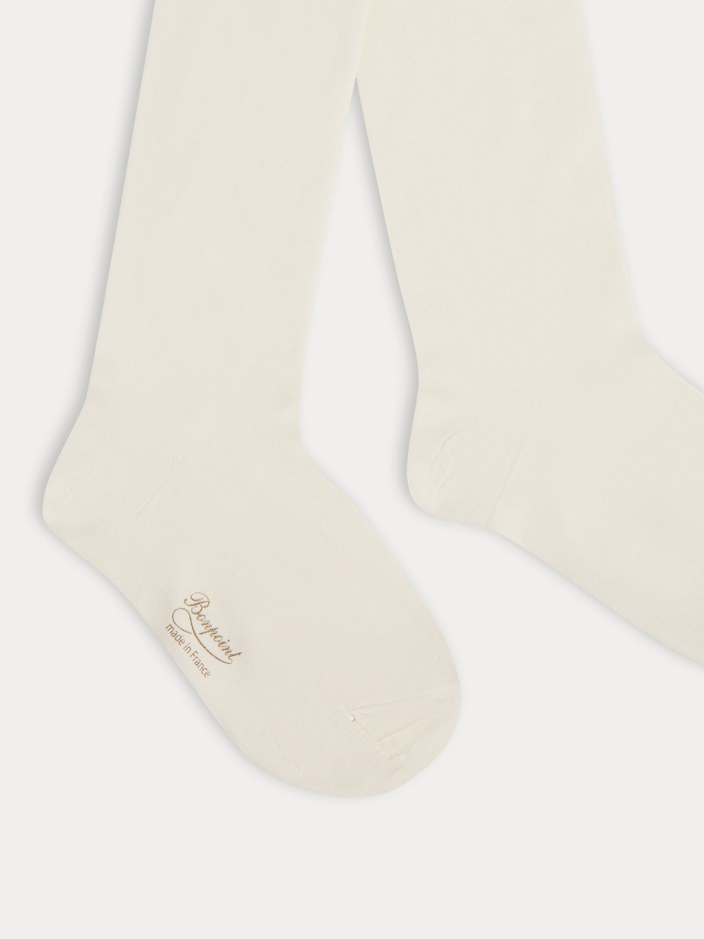 Collants Microfibre blanc lait