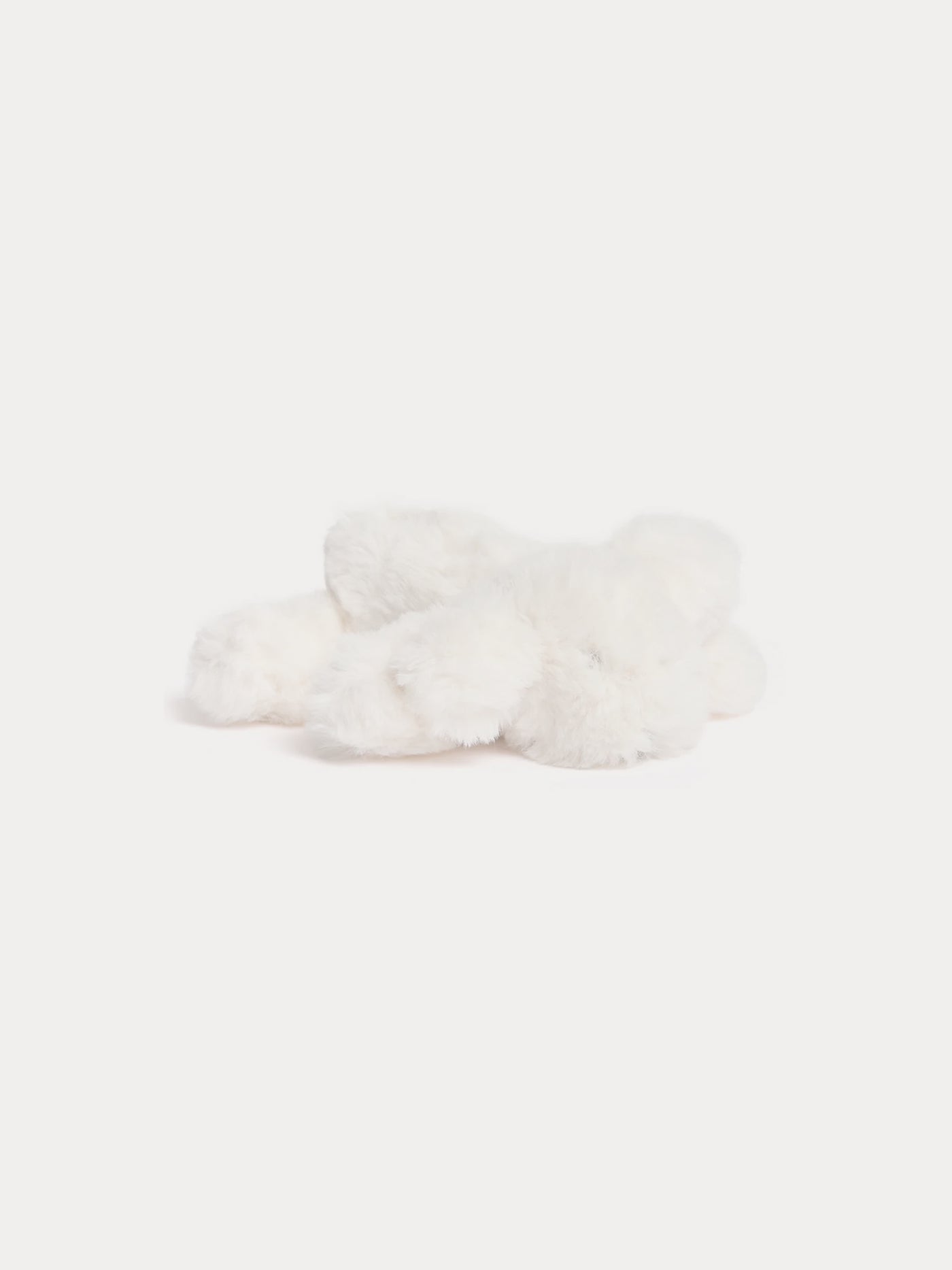 Peluche Chien Aimer blanc lait