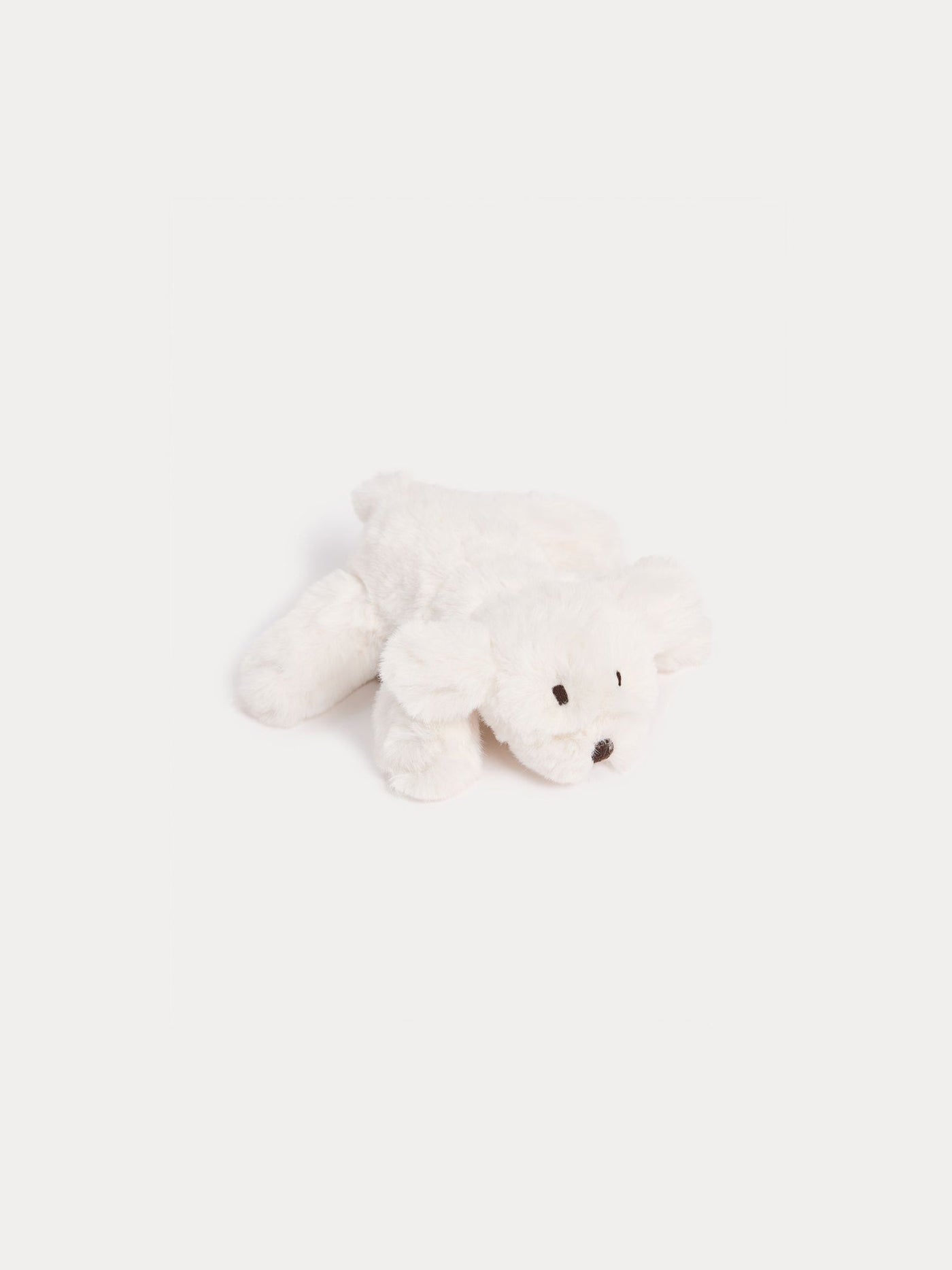 Peluche Chien Aimer blanc lait