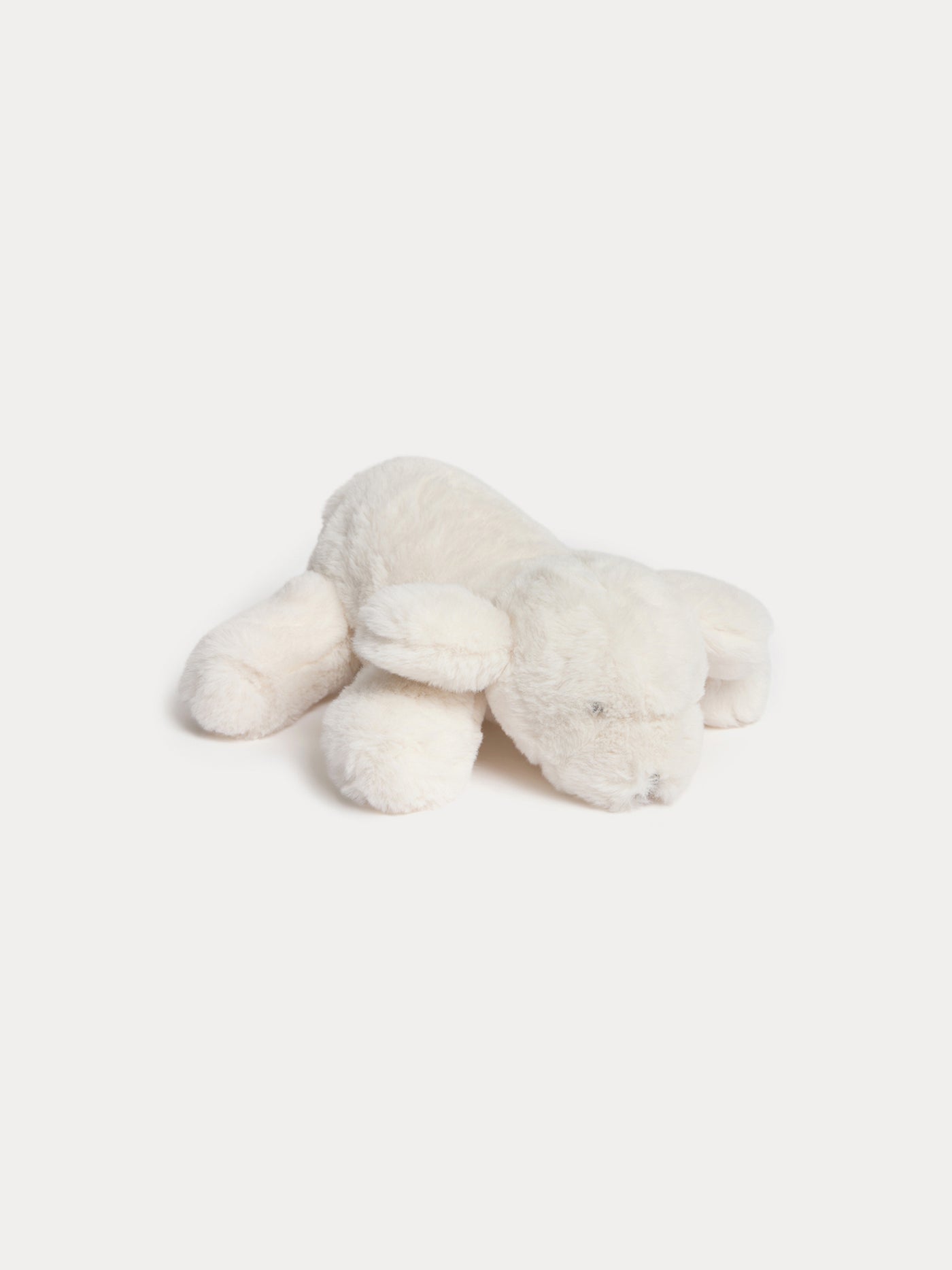 Peluche Chien Aimer blanc lait