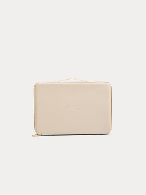 Moyenne valise en similicuir