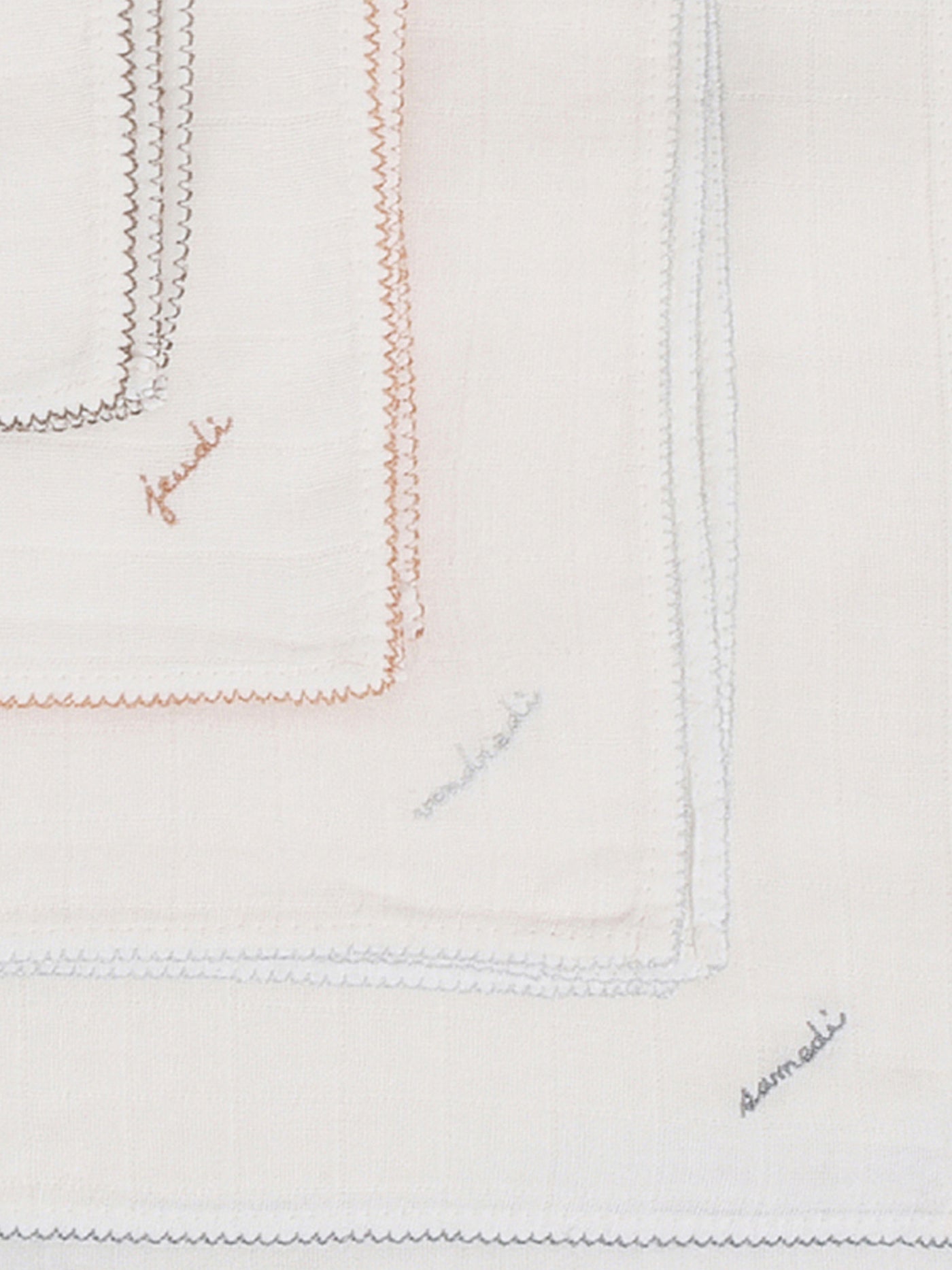 Wochentage Pucktücher