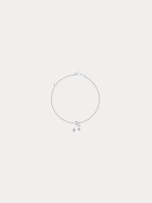 Bonpoint x Stone bracelet enfant cerise or blanc