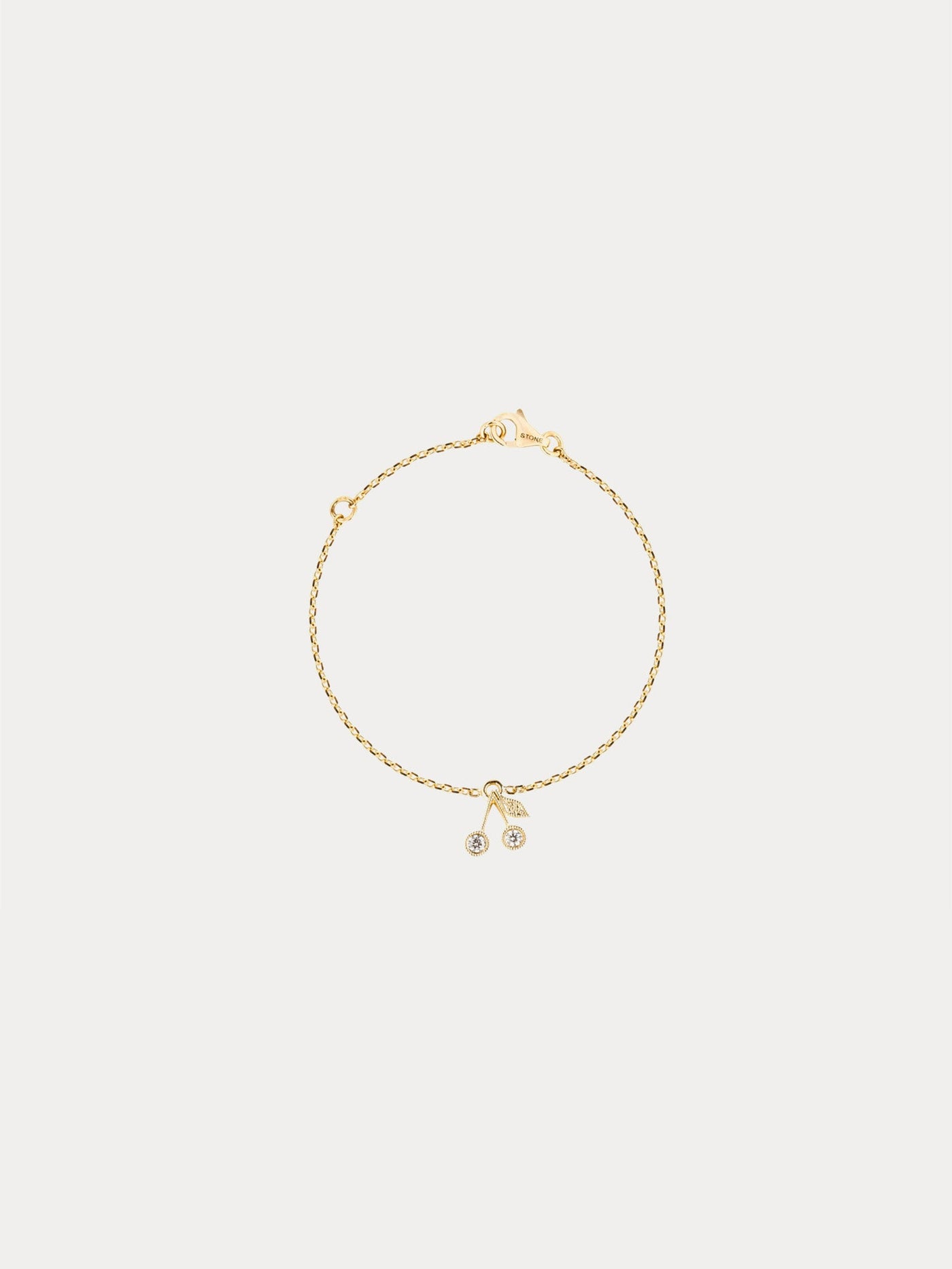 Braccialetto bambino Ciliegia oro giallo