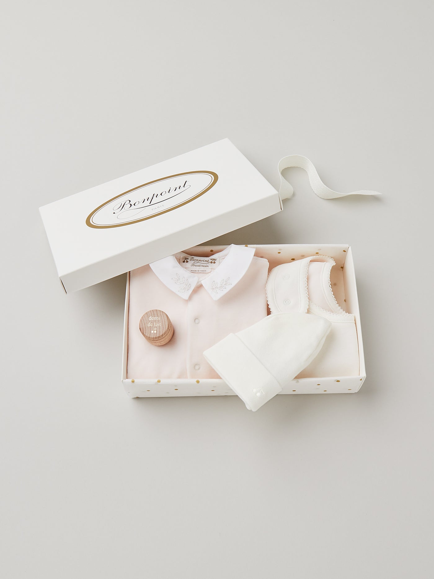 Set regalo rosa "Primi Momenti"