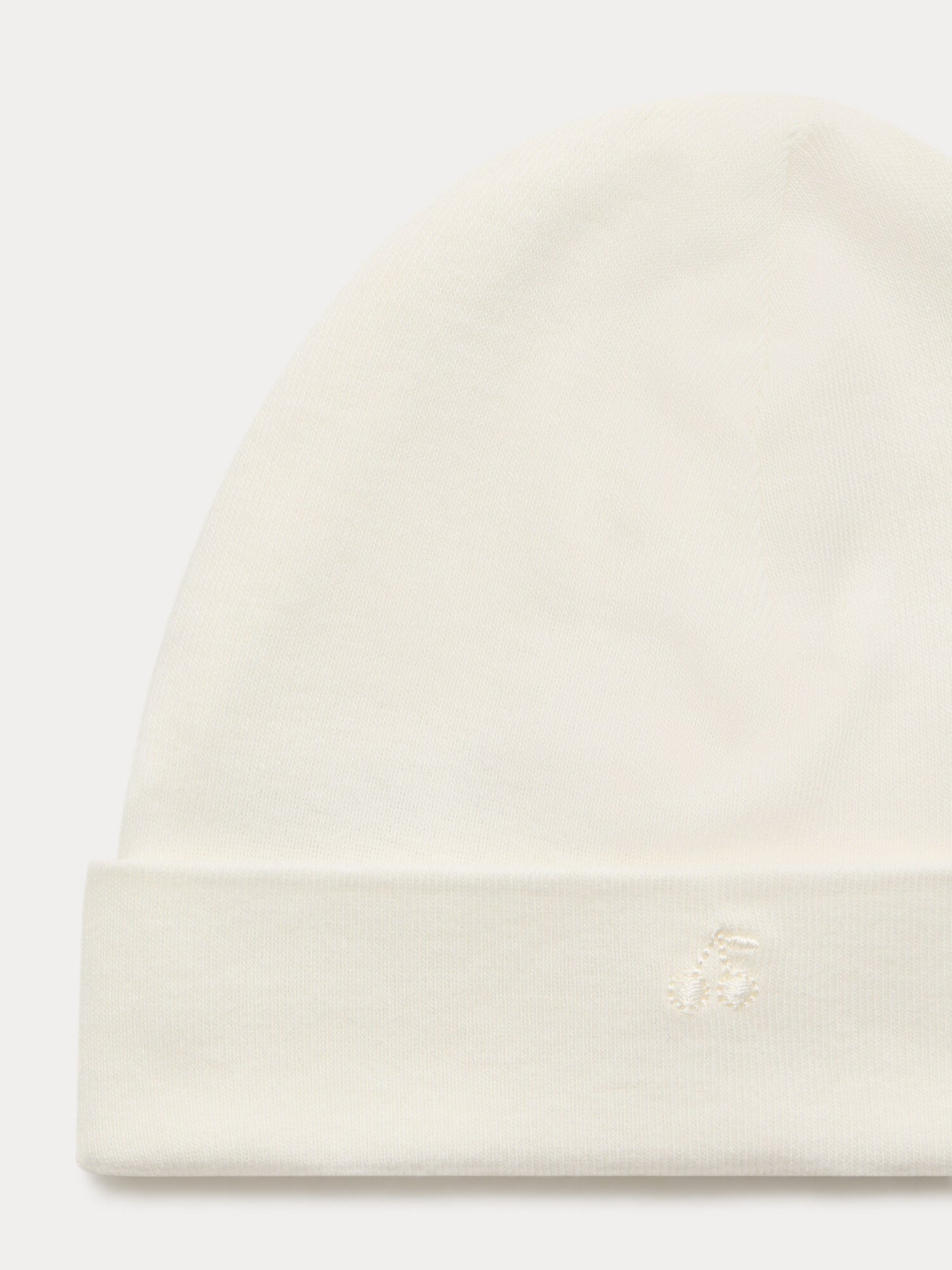 Bonnet Bébé blanc lait