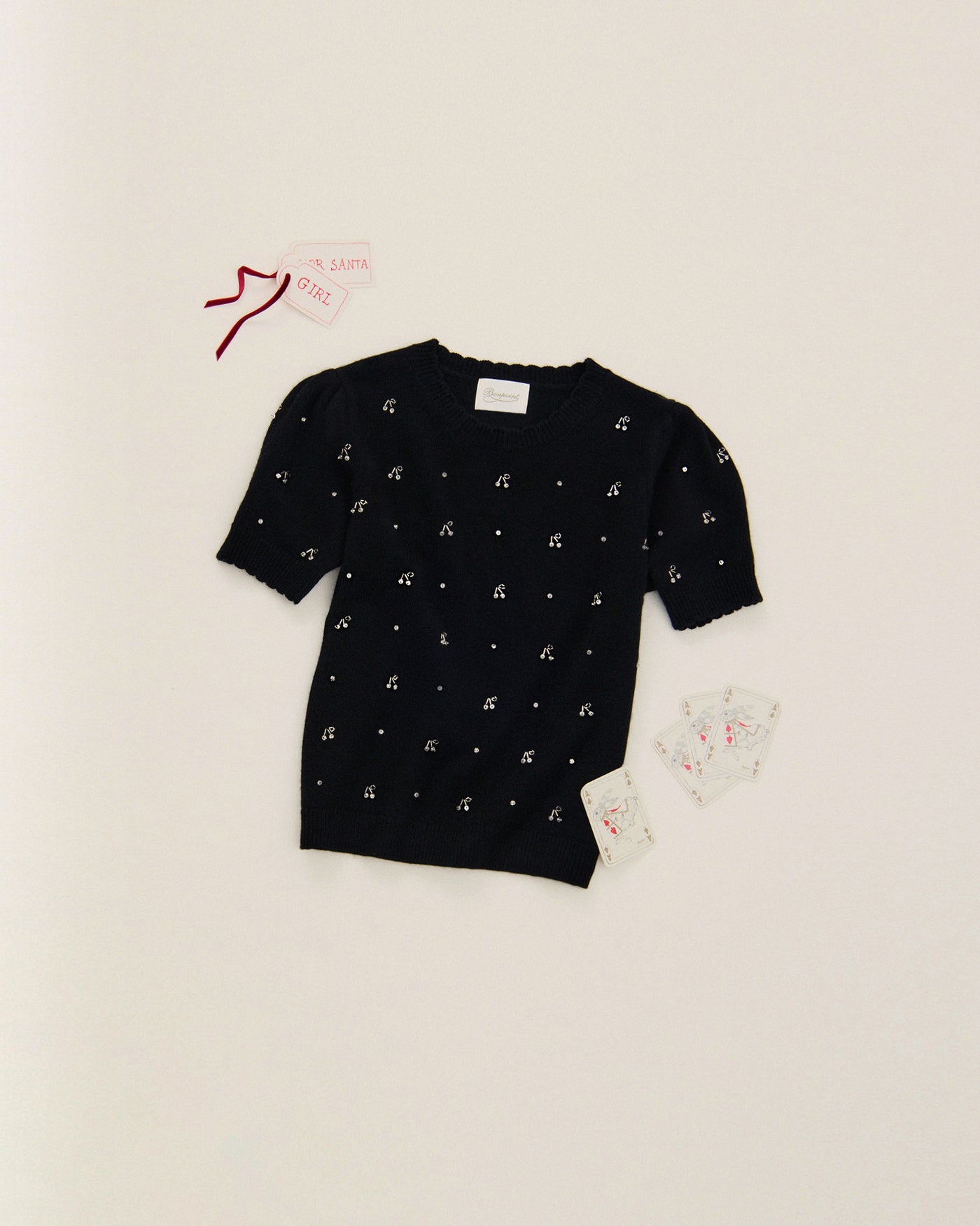 Woman Embroidered Sweater