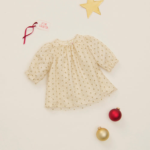 Abito Jelisa in tulle ricamato e foderato