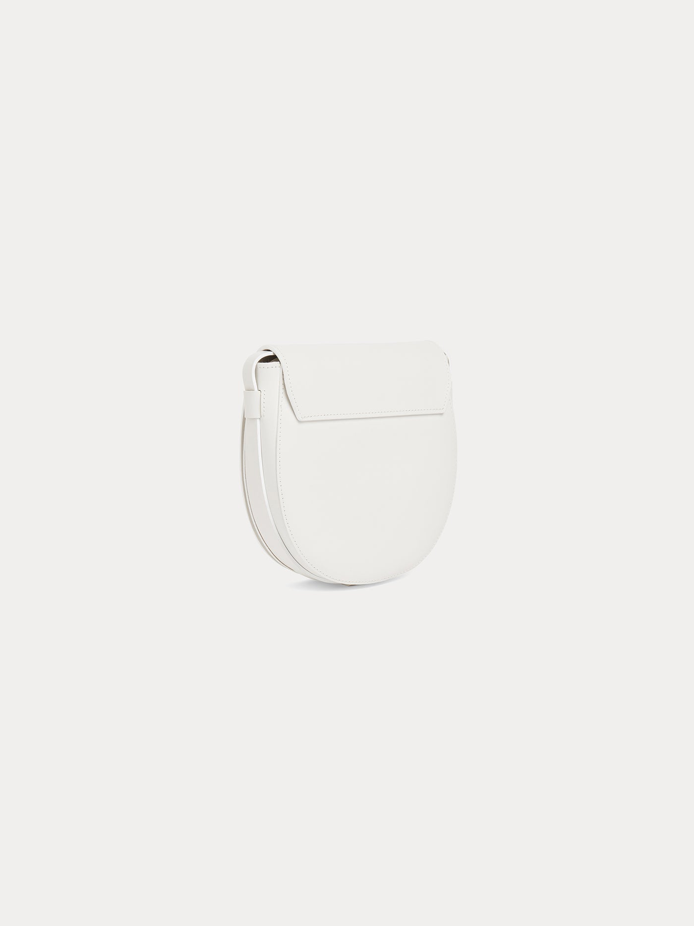 Mini Brunette milk white flap bag
