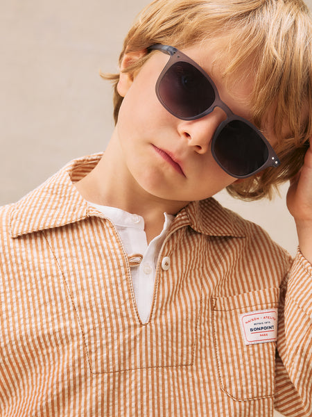 Occhiali da sole Junior Bonpoint e Izipizi Northern Blu