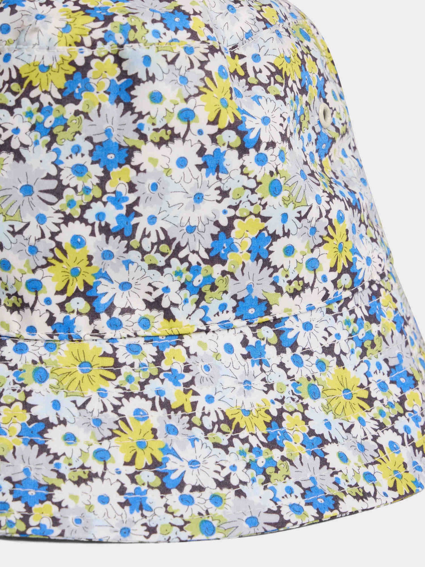 Theana Bucket Hat blue flowers