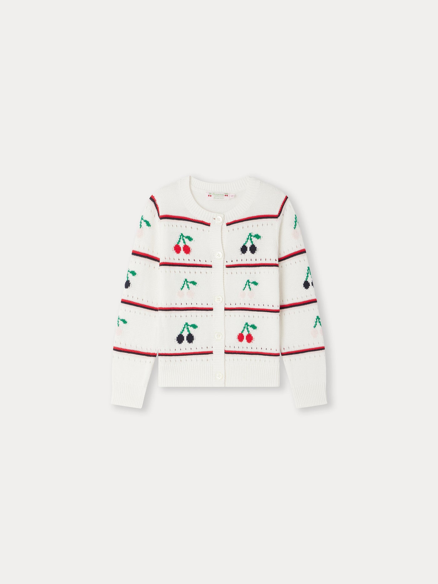 Armel Cardigan white milk