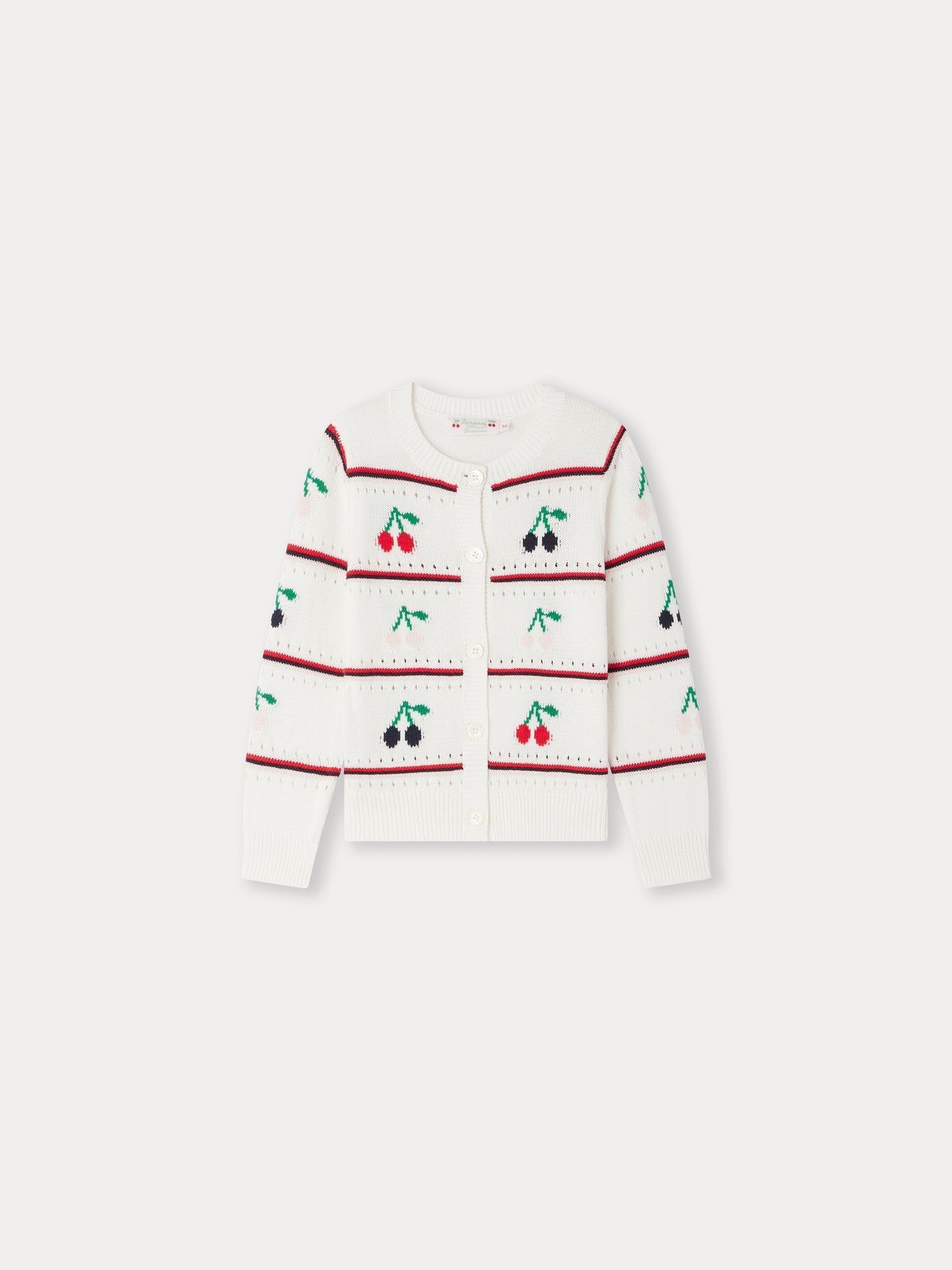 Armel Cardigan white milk