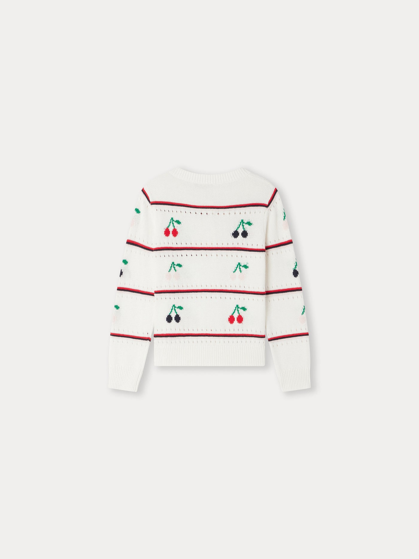 Armel Cardigan white milk