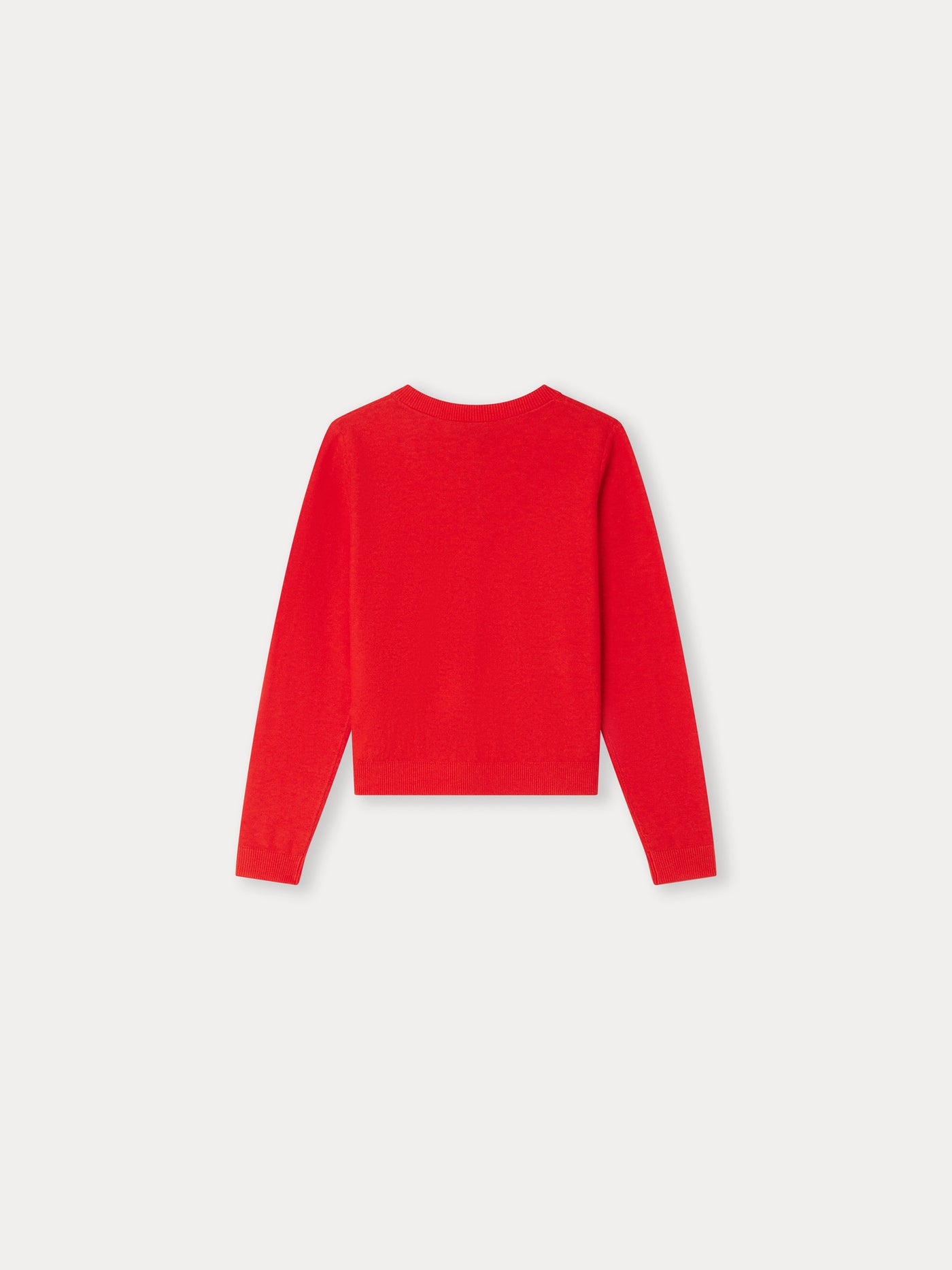 Clarisse Cardigan Mohnrot