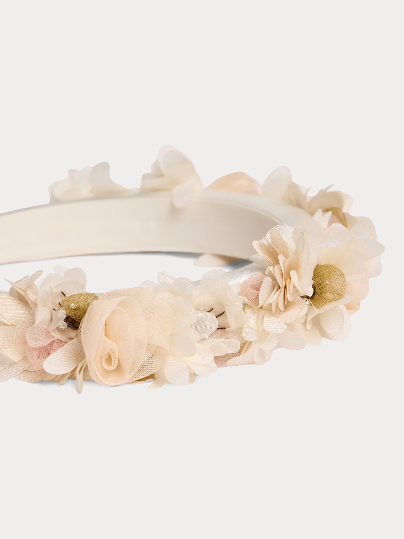 Florana Headband milk white
