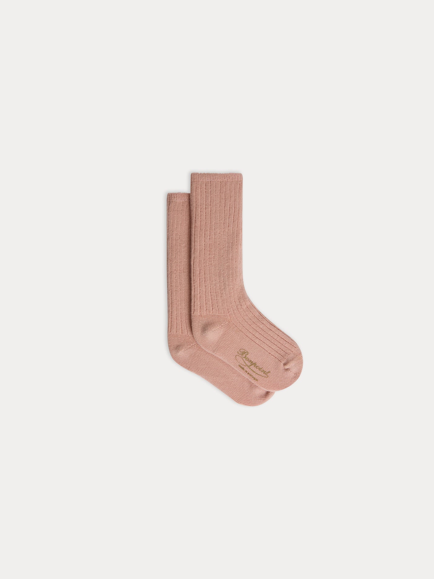 Chaussettes Fouzi rose thé