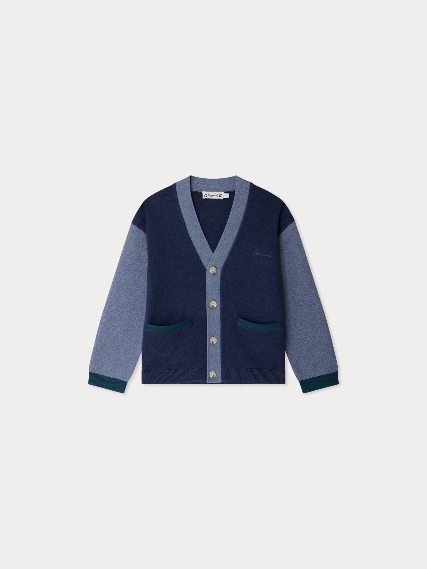 Cardigan Edouard color block