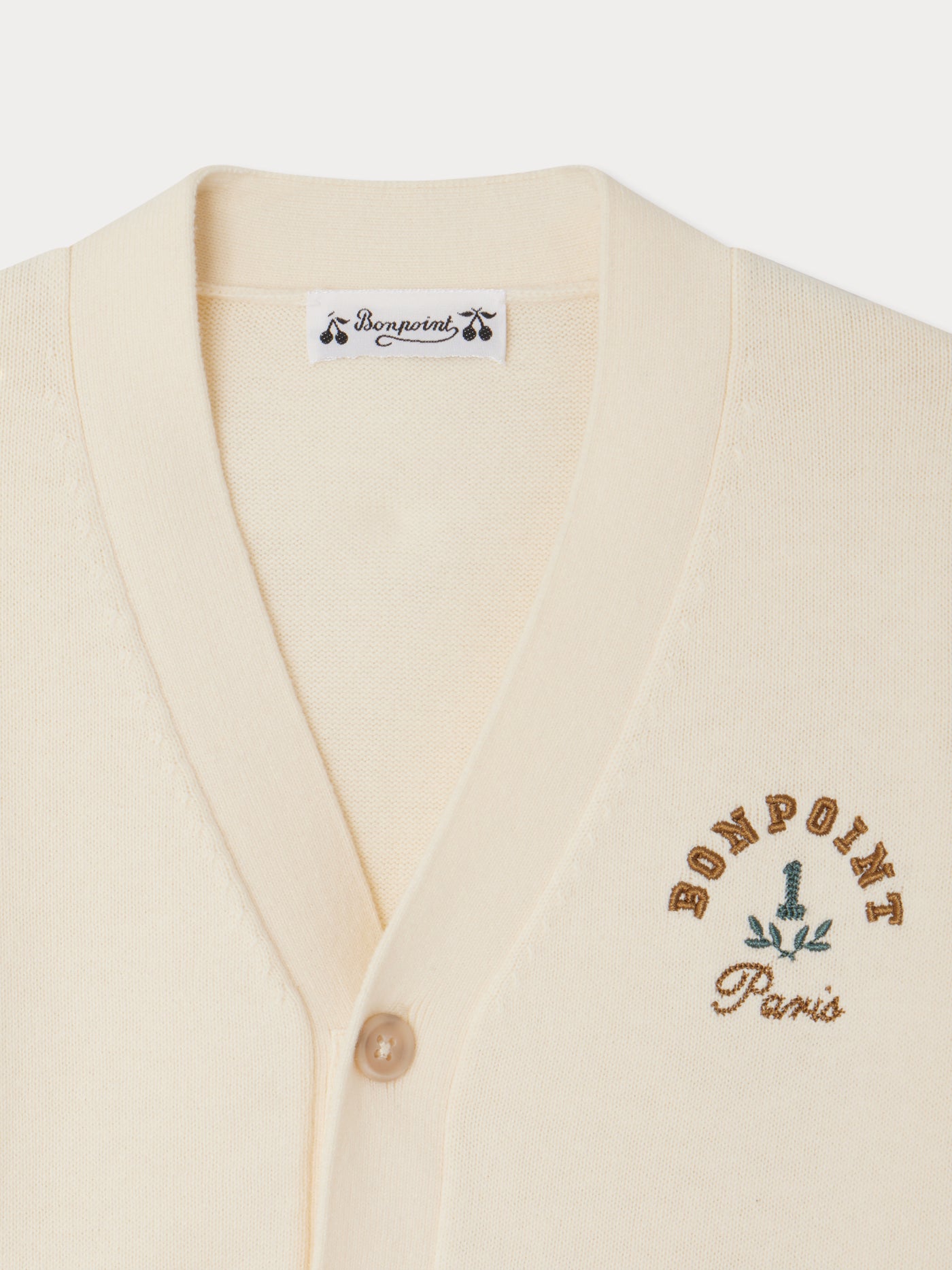Cardigan Ermin brodé 