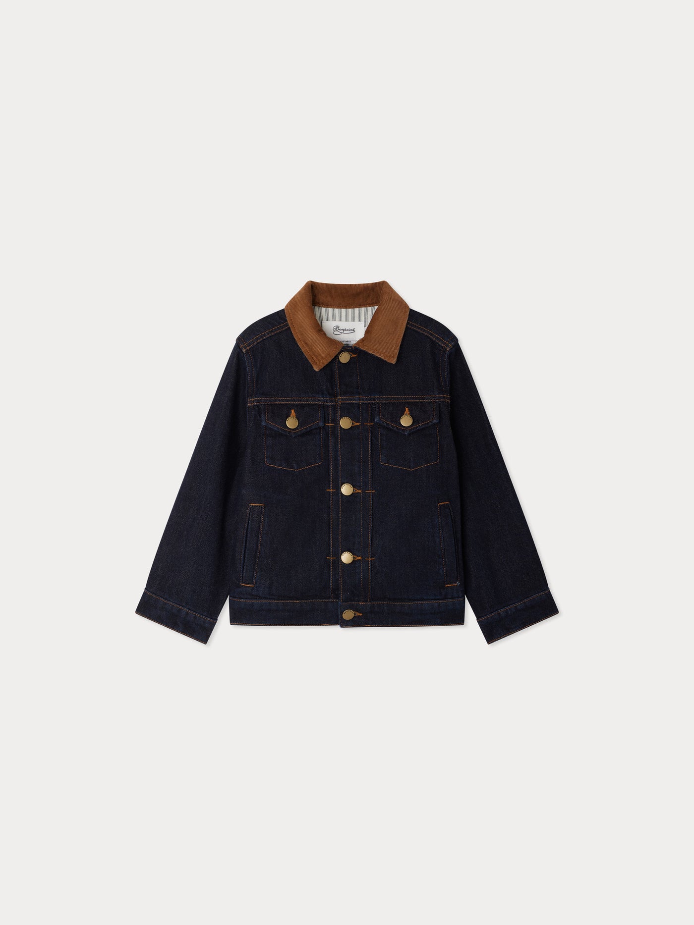 Eddis bestickte Jeansjacke