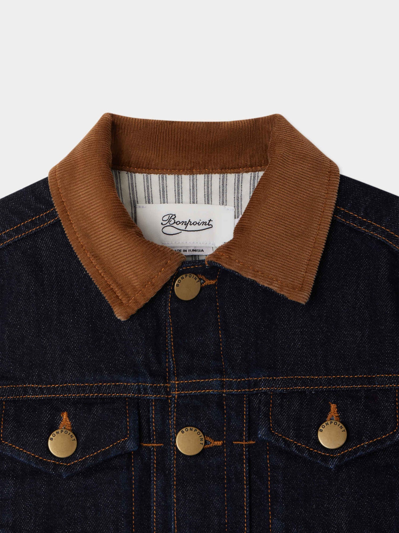 Eddis bestickte Jeansjacke