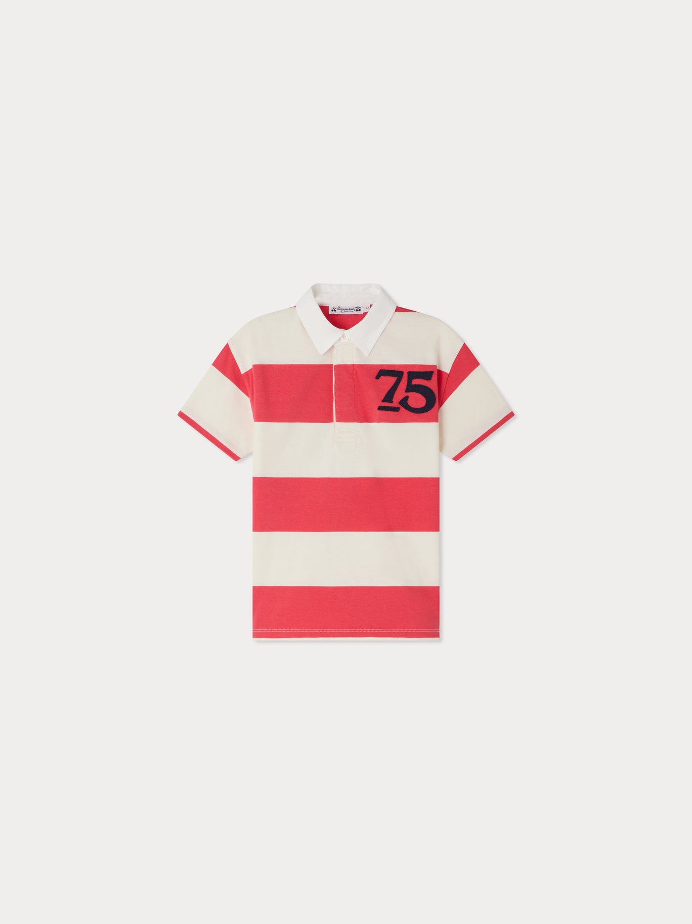 Polo Erman rayé en coton biologique