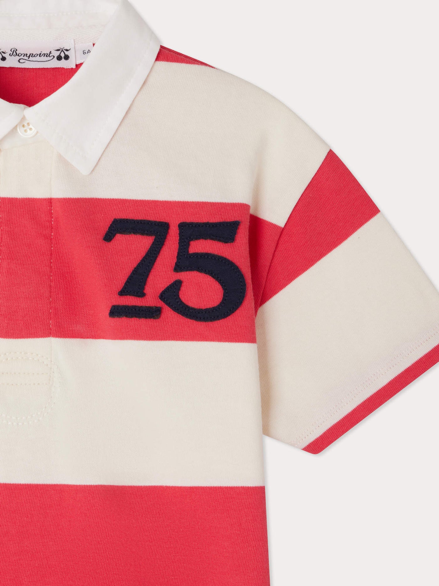 Polo Erman rayé en coton biologique