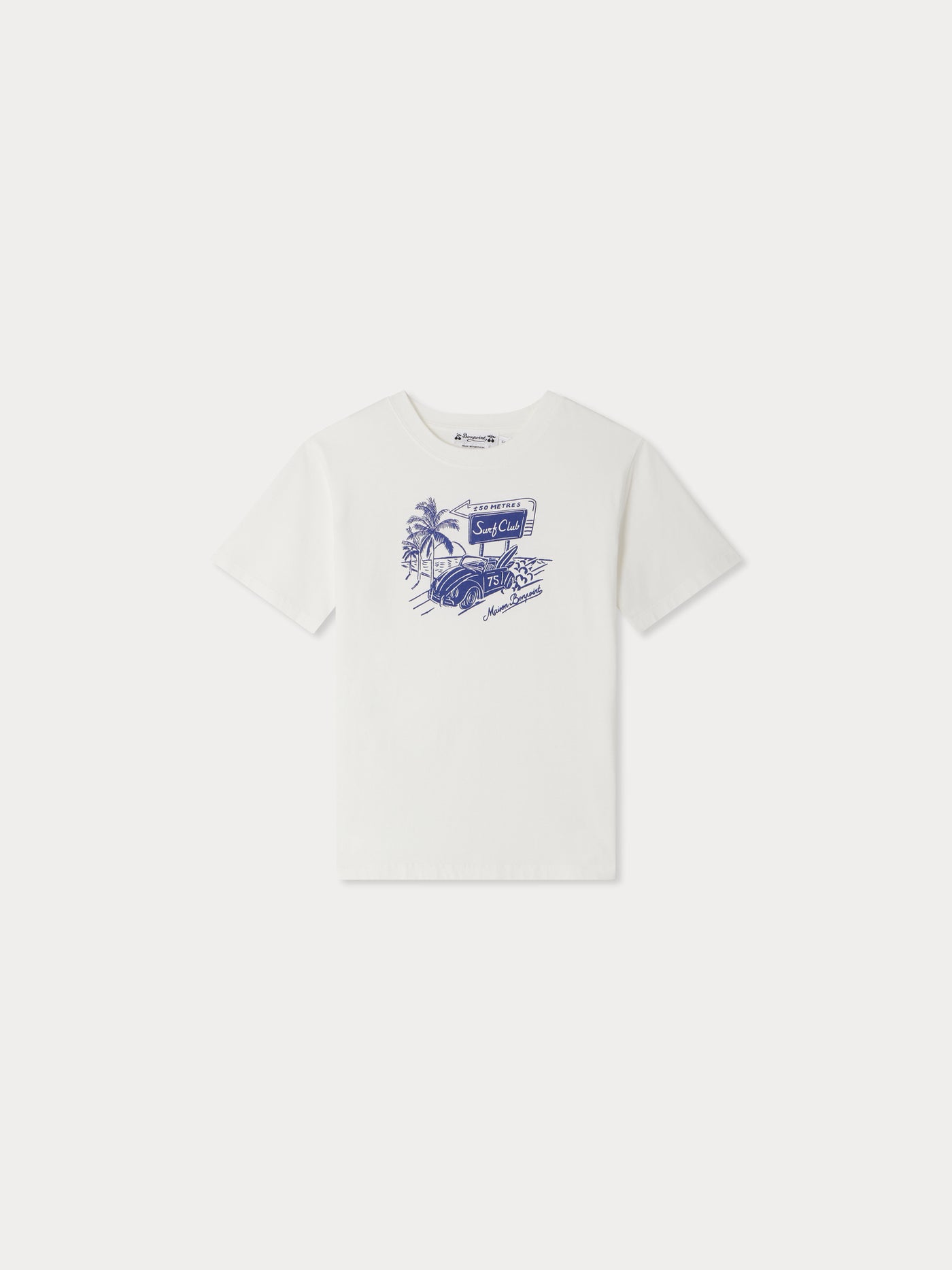 T-shirt Thibald con stampa di auto