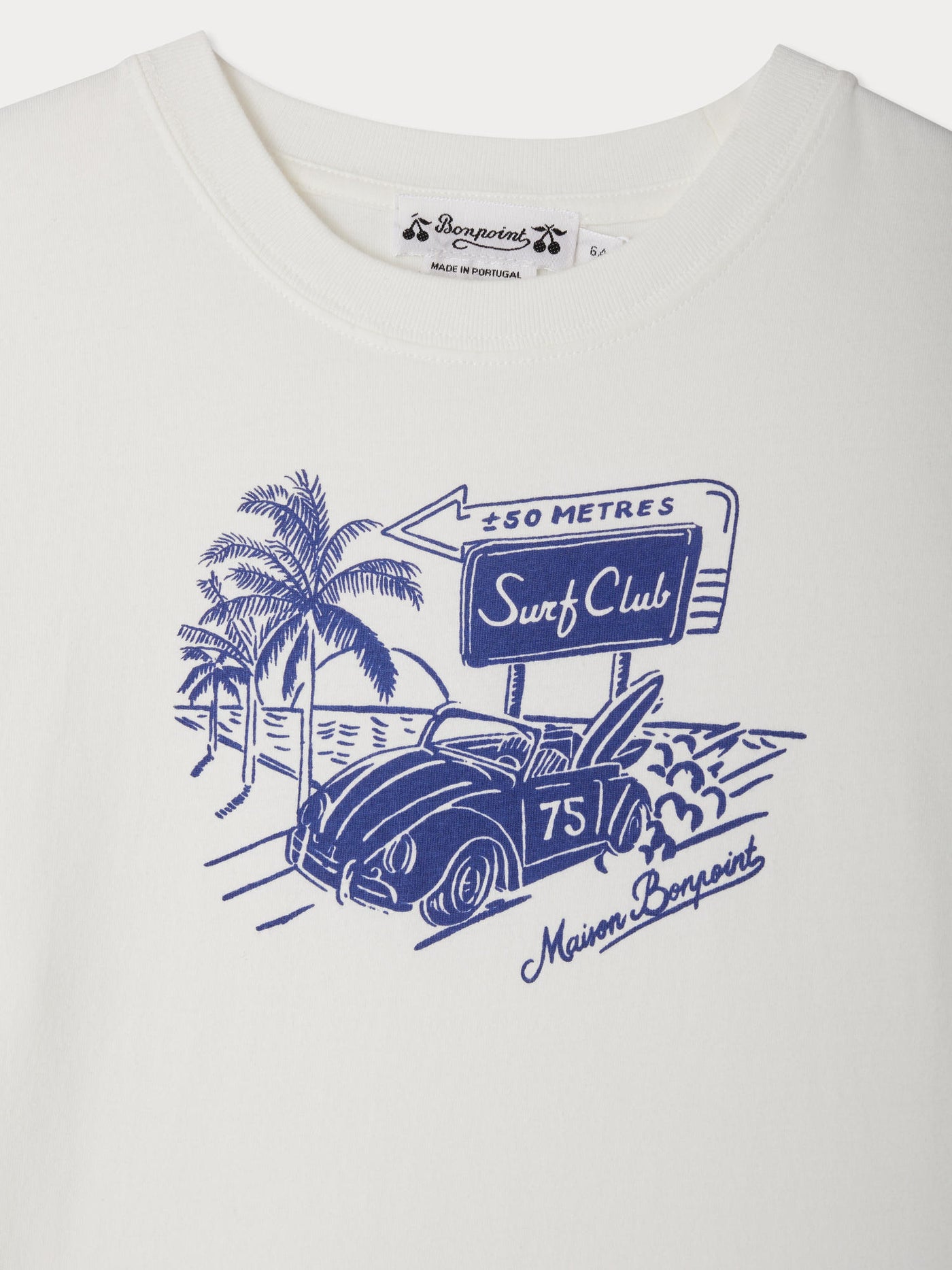 T-shirt Thibald con stampa di auto
