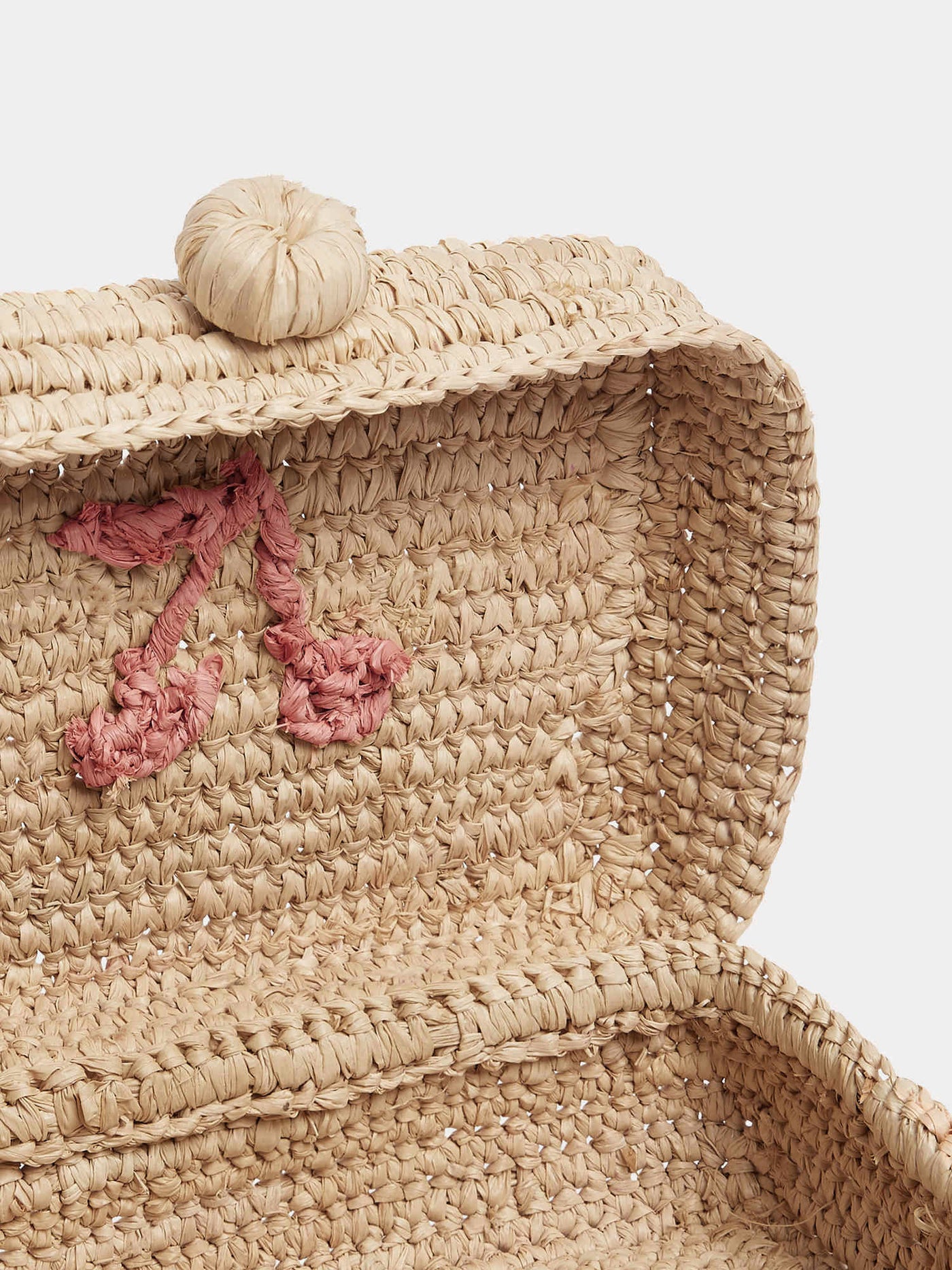 Aimane Rattan-Koffer mit Schultergurt