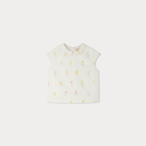 Blusa Elivia con motivi di gelato