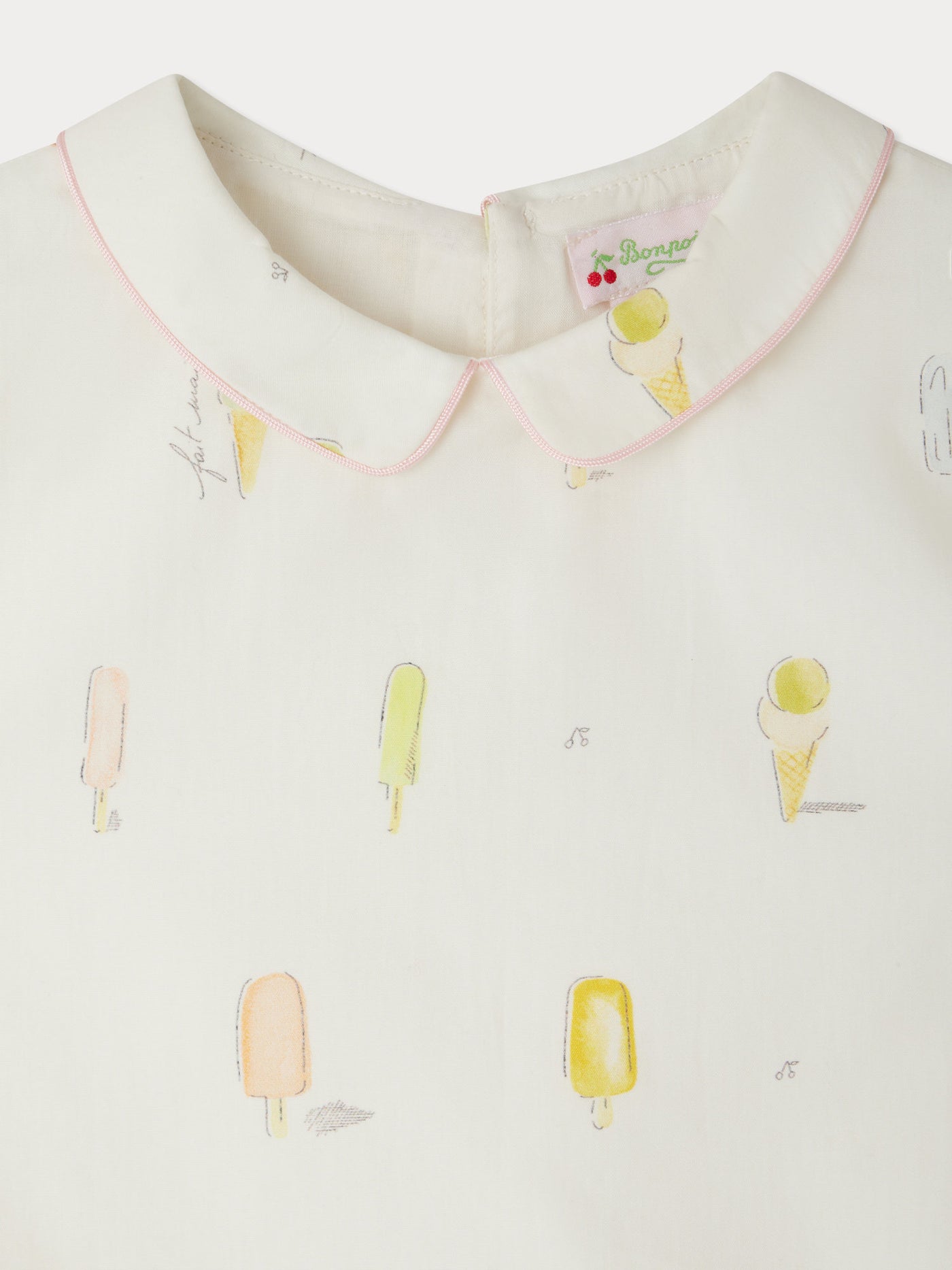 Blusa Elivia con motivi di gelato