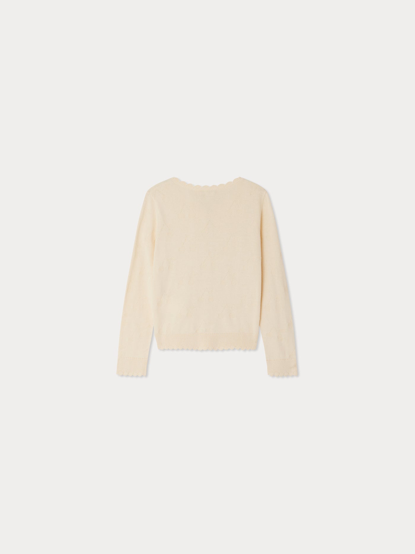 Cardigan Thindra con motivi di ciliegia