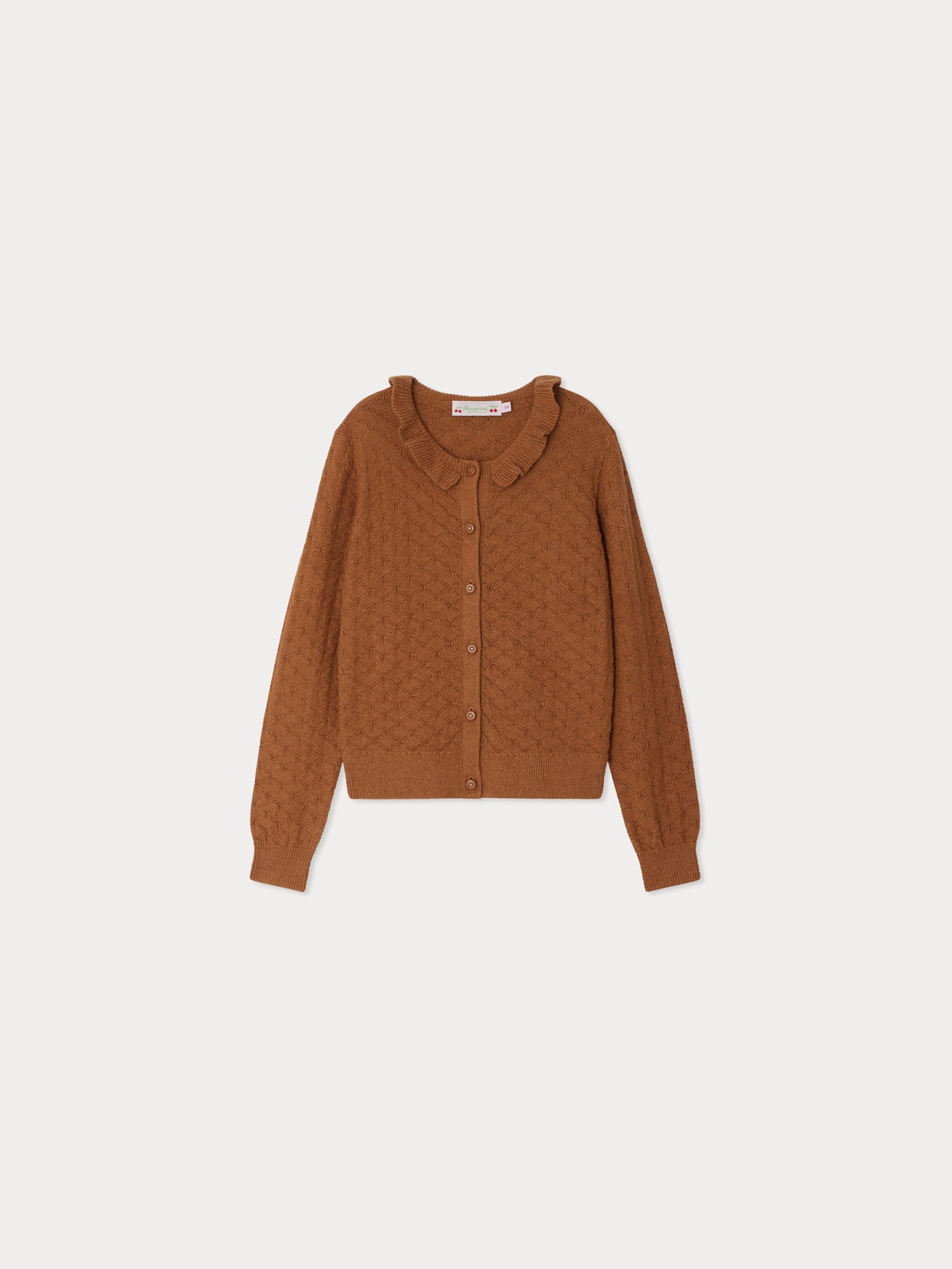 Cardigan in cashmere Emy con colletto