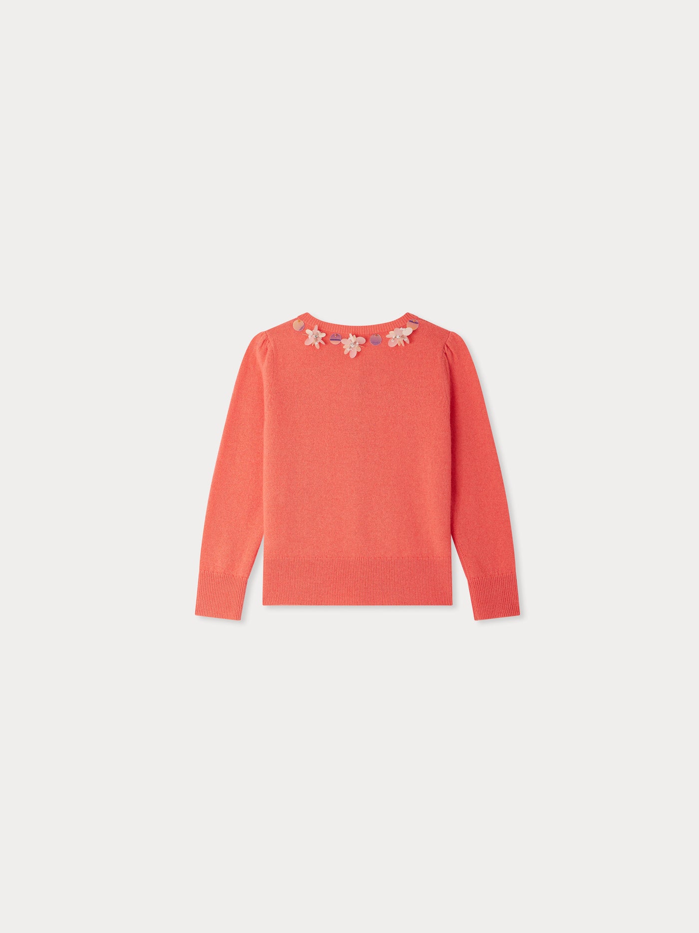 Evora Kaschmir-Cardigan mit Perlen und Pailletten