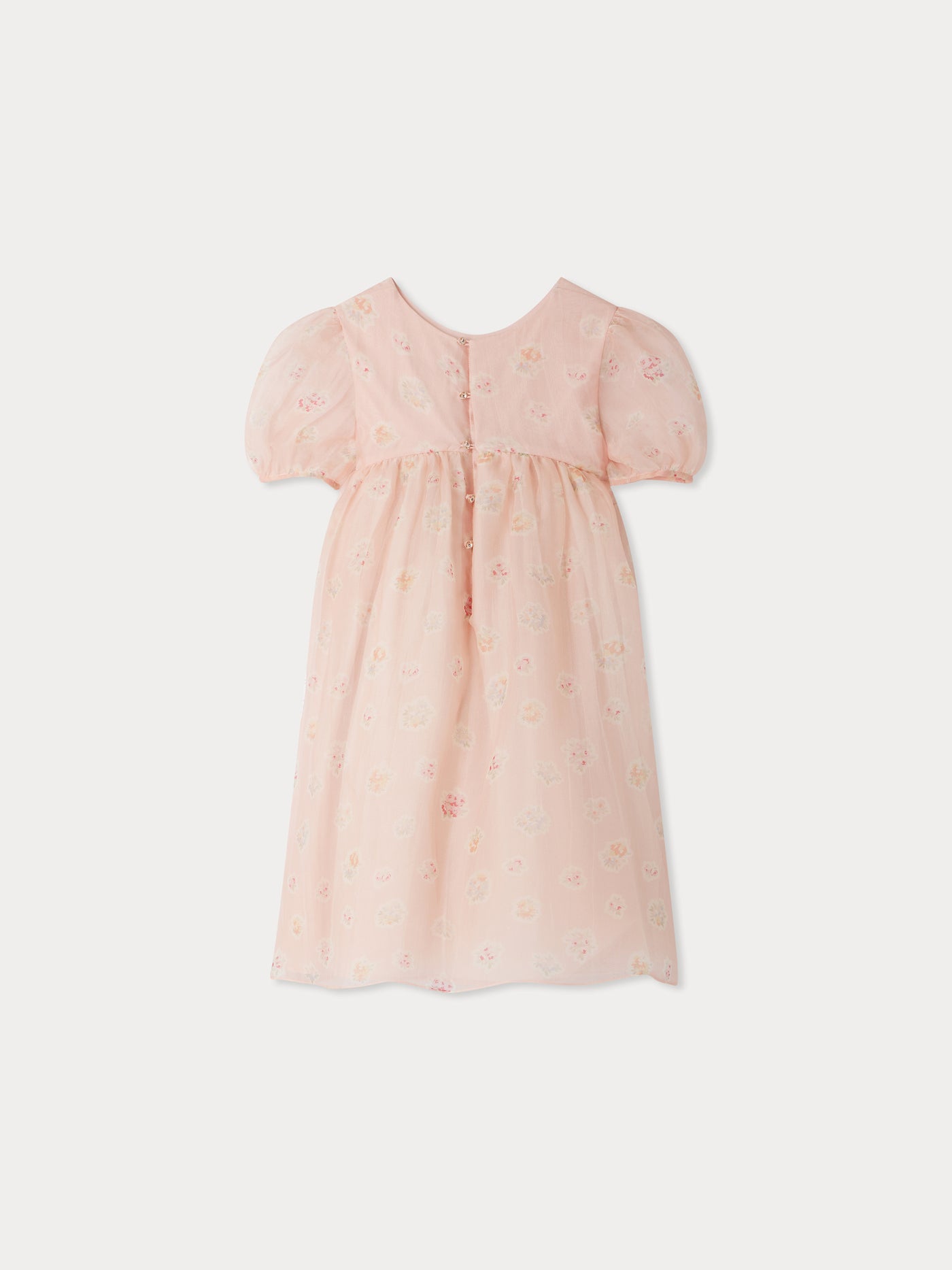 Elmae Kleid aus Seide mit Blumenmuster