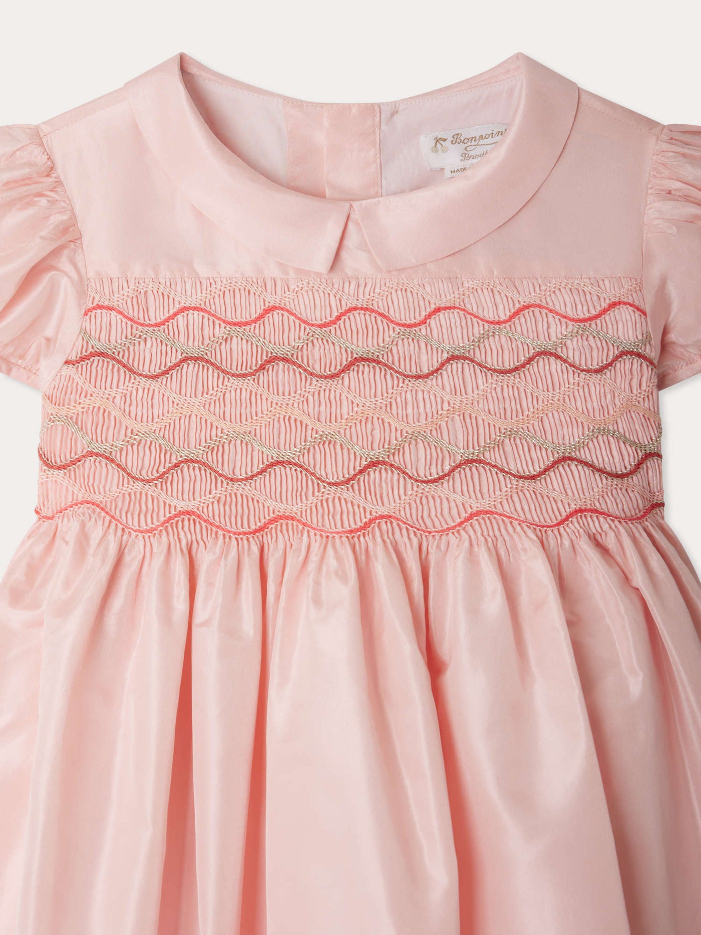 Terrie Smockkleid aus Seide
