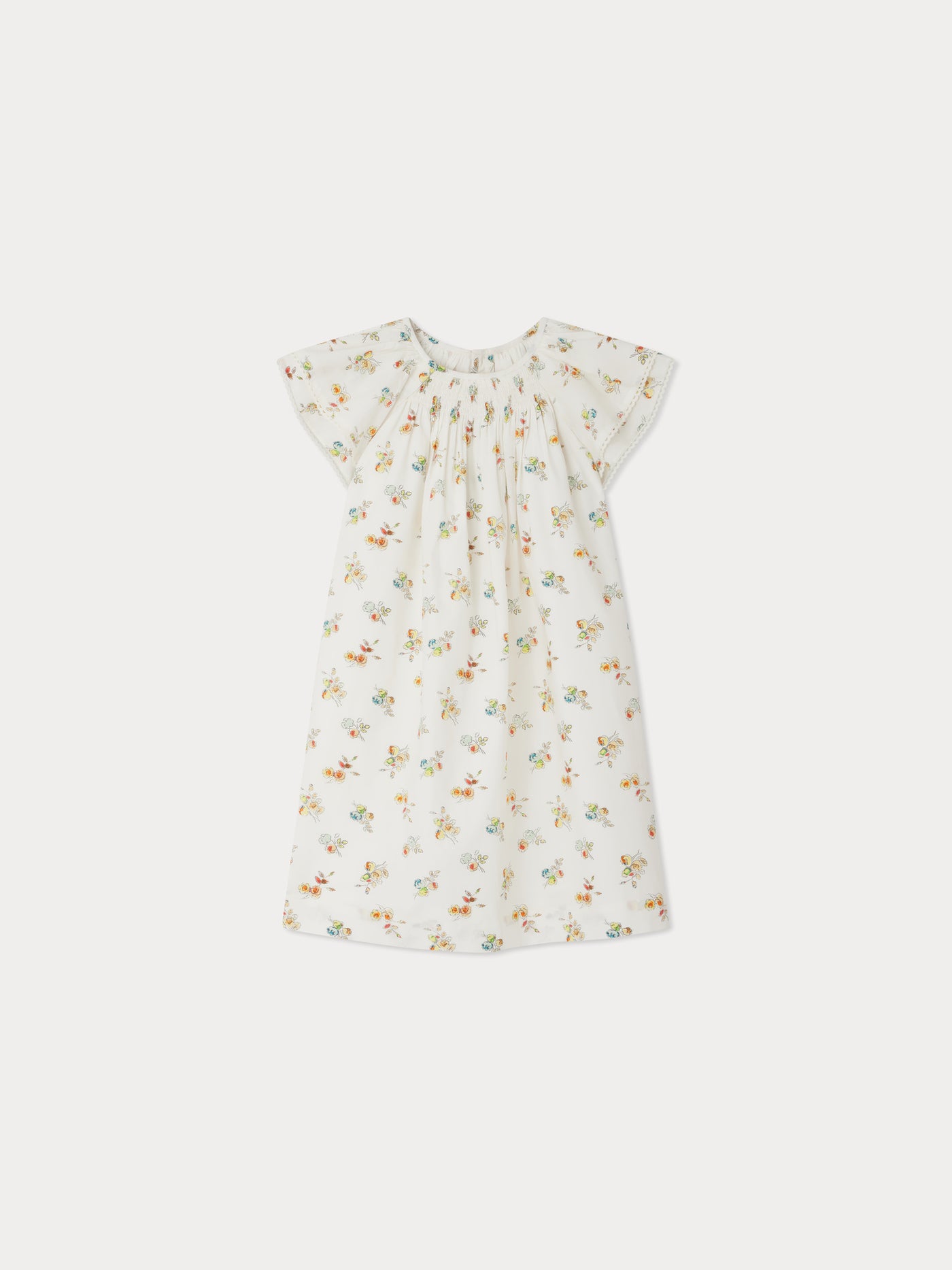 Salome Smockkleid mit Blumenmuster