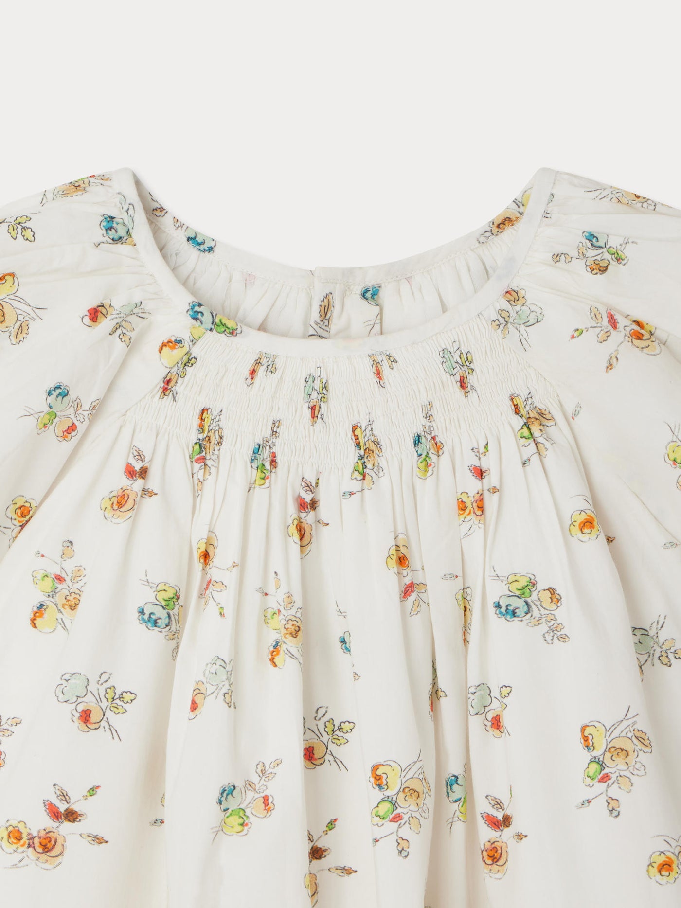 Salome Smockkleid mit Blumenmuster