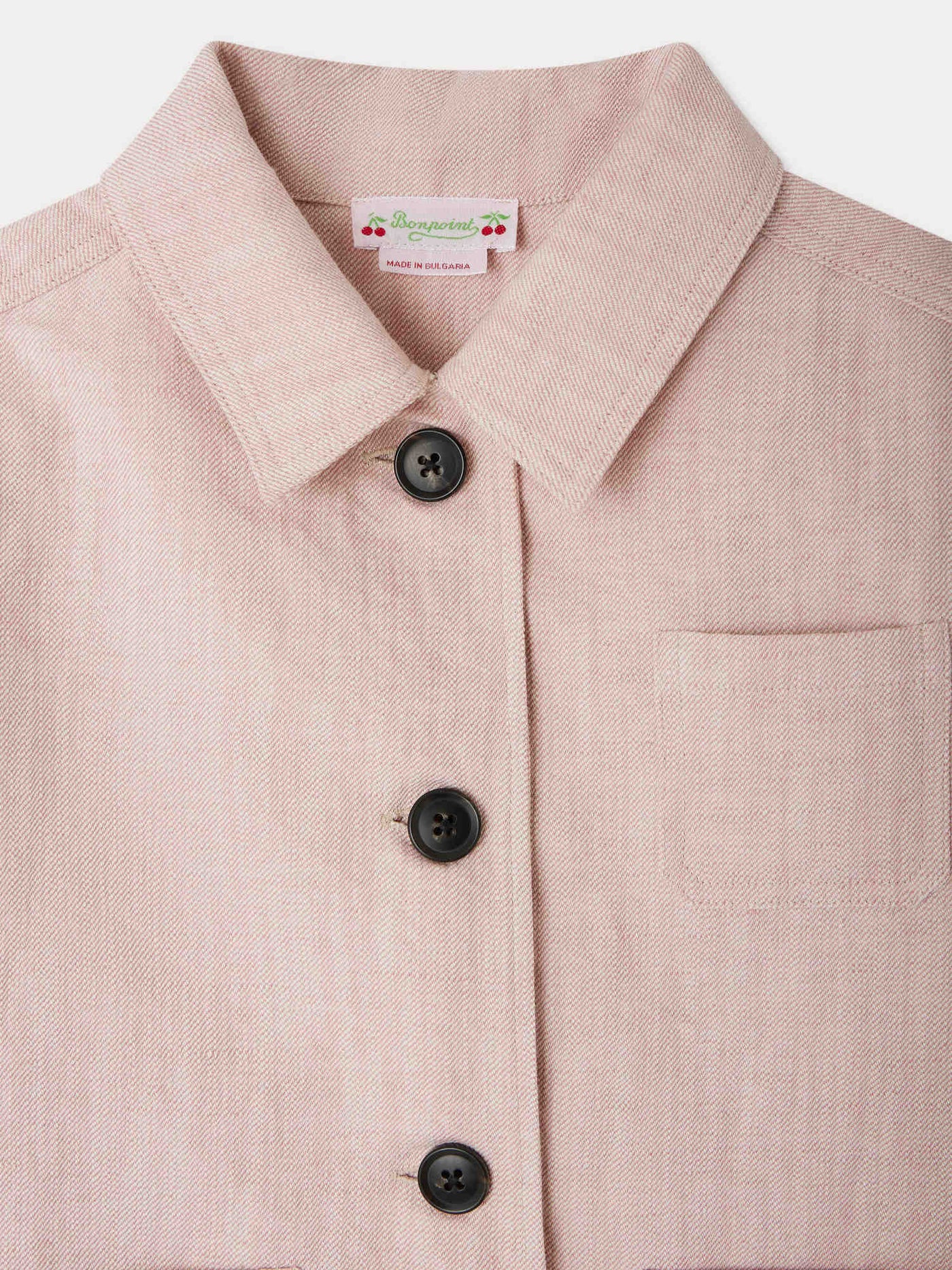 Edith-Jacke aus besticktem Leinen