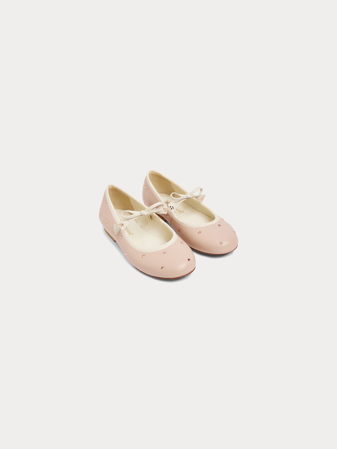 Eveline Mary Janes mit Schleife und Strasssteinen