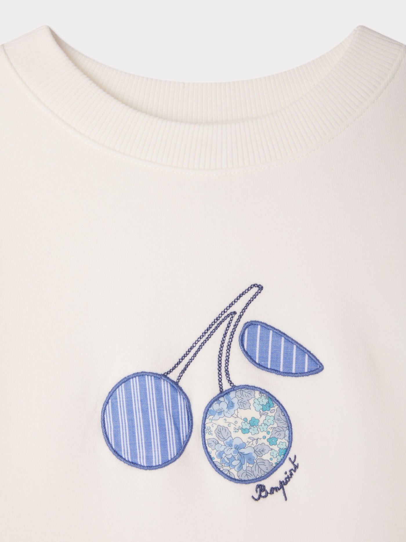 Sweatshirt Faros à motif cerise