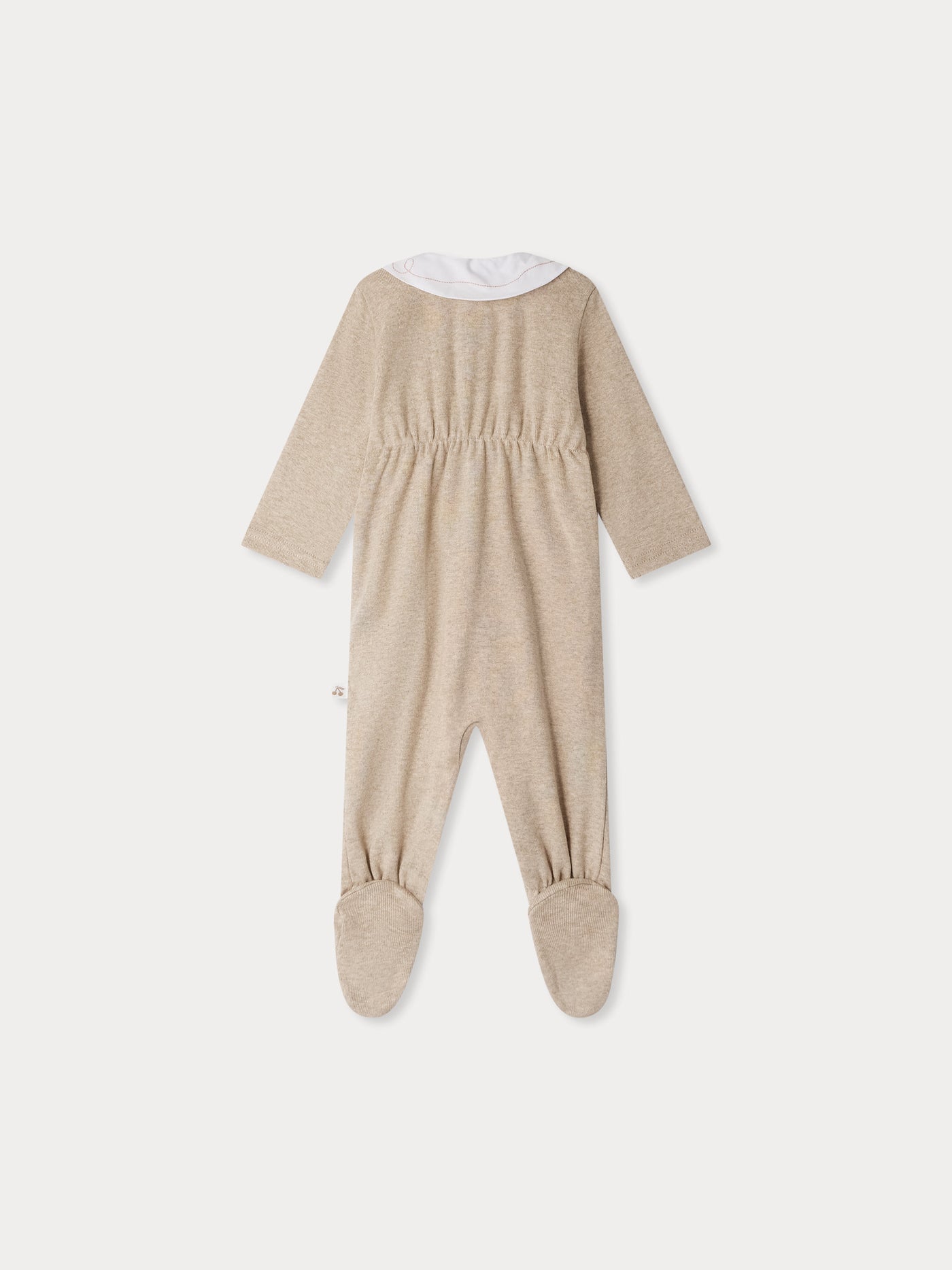 Tilouan pajamas with bike-embroidered collar