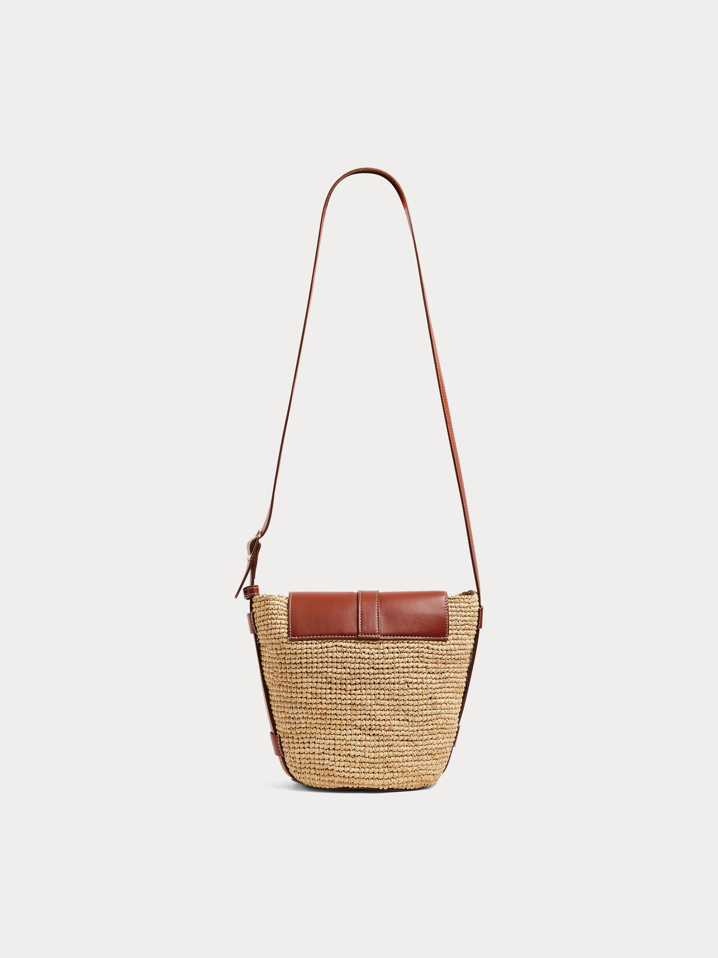 Borsa Enjie con tracolla in rafia Bonpoint x Vanessa Seward