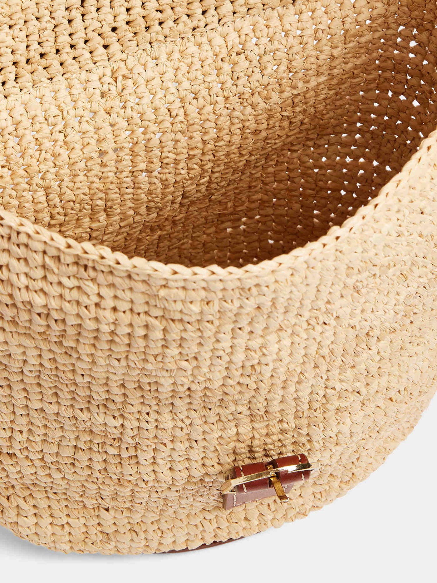 Borsa Enjie con tracolla in rafia Bonpoint x Vanessa Seward