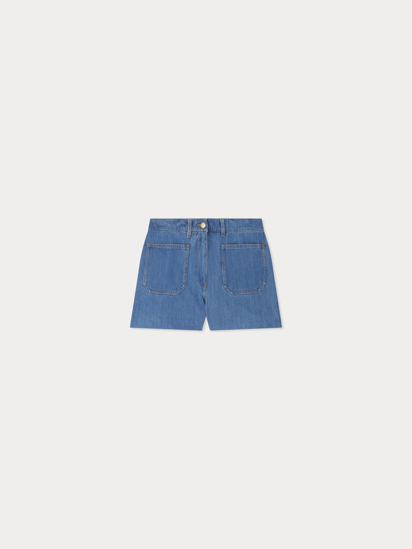 Bonpoint x Vanessa Seward Short Elancee court en denim